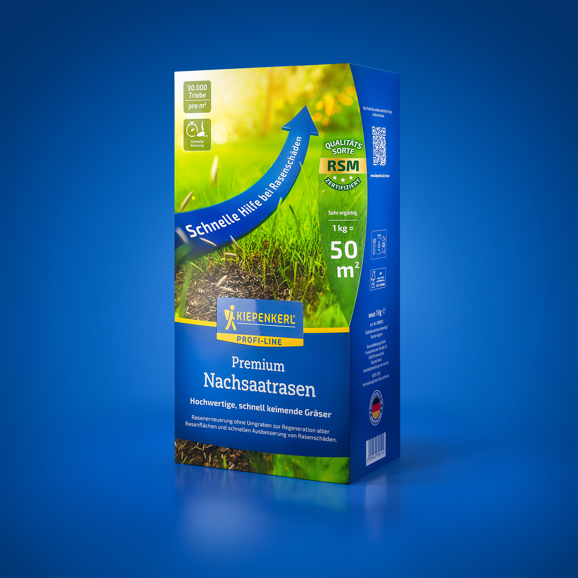 Profi-Line Premium Nachsaatrasen, 1 kg