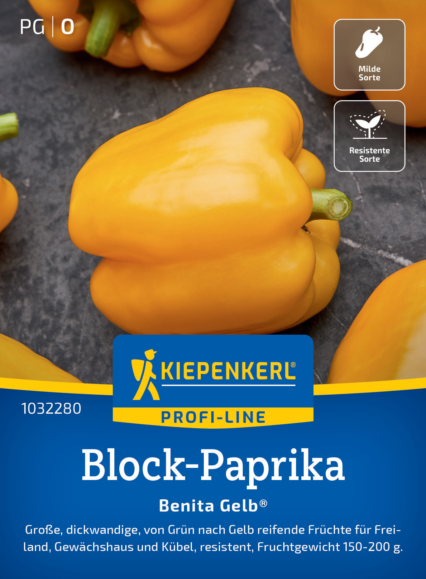 Block-Paprika Benita Gelb®, F1