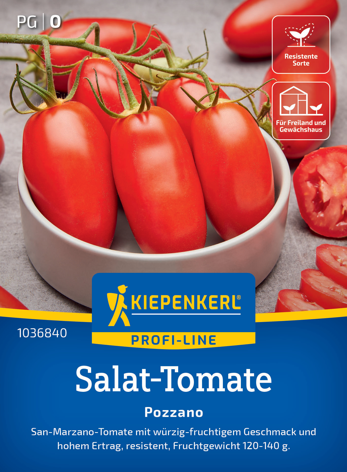 Salat-Tomate Pozzano, F1