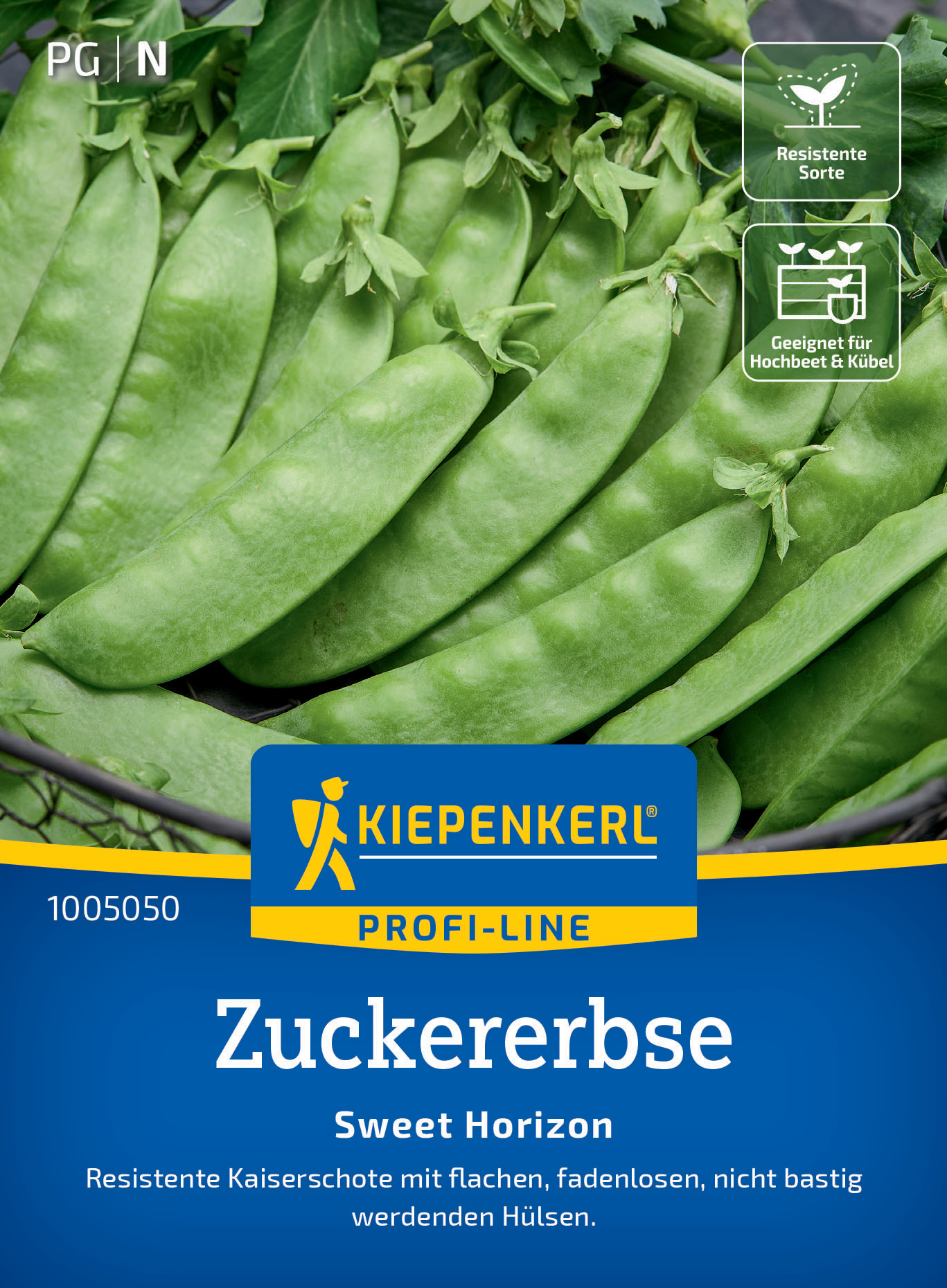 Zuckererbse Sweet Horizon