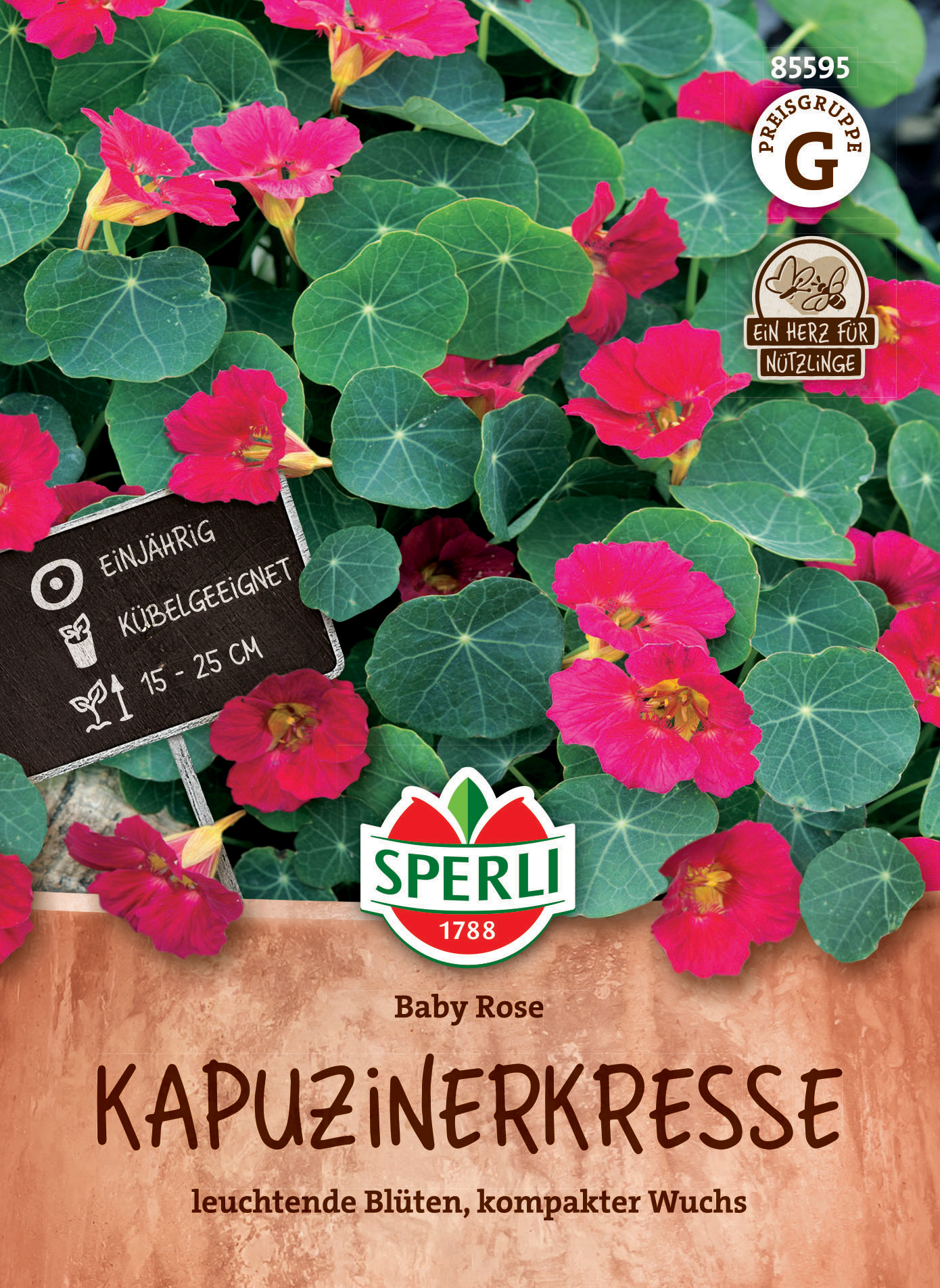 Kapuzinerkresse Baby Rose Kapuzinerkresse Baby Rose