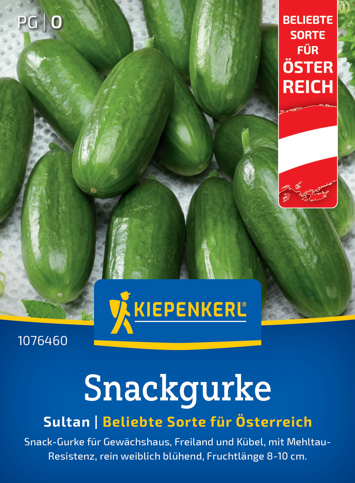 Snackgurke Sultan, F1 (Regional AT) Snackgurke Sultan, F1 (Regional AT)