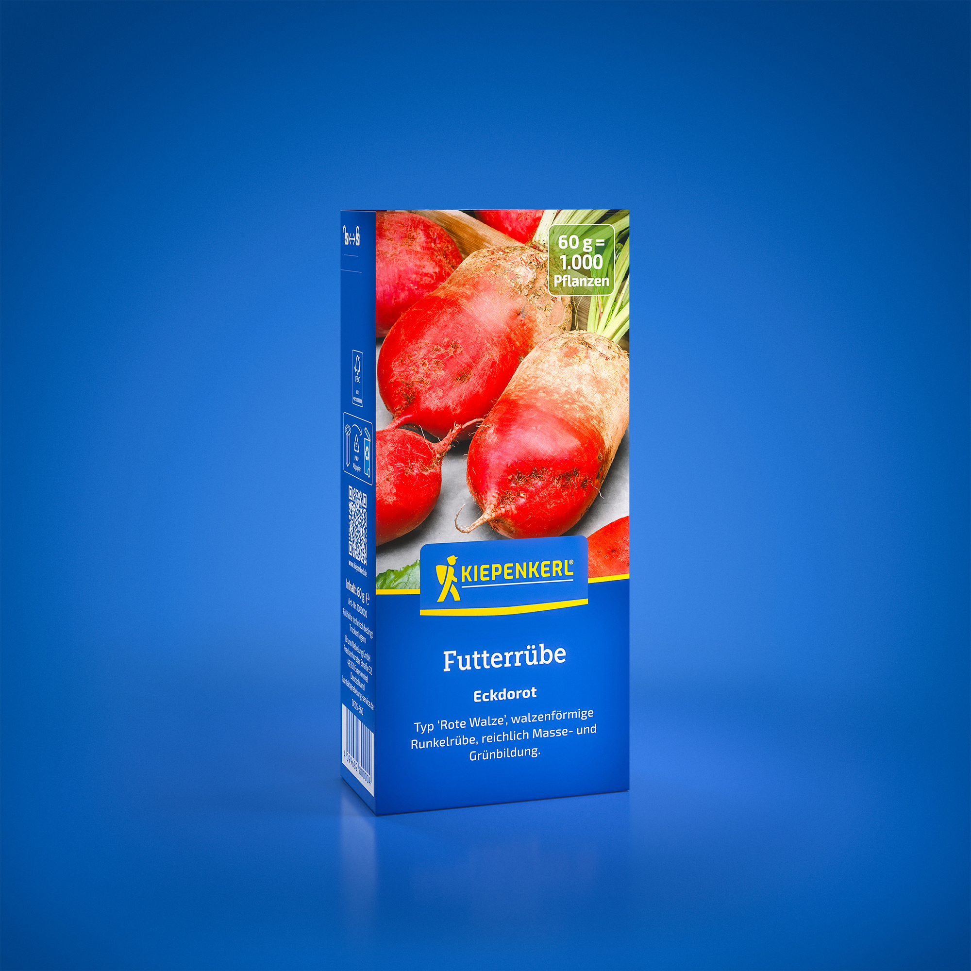 Futterrübe Eckdorot, 60 g Futterrübe Eckdorot, 60 g