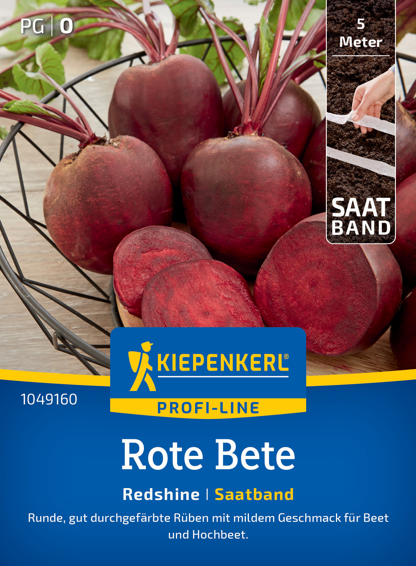Rote Bete Redshine, Saatband Rote Bete Redshine, Saatband