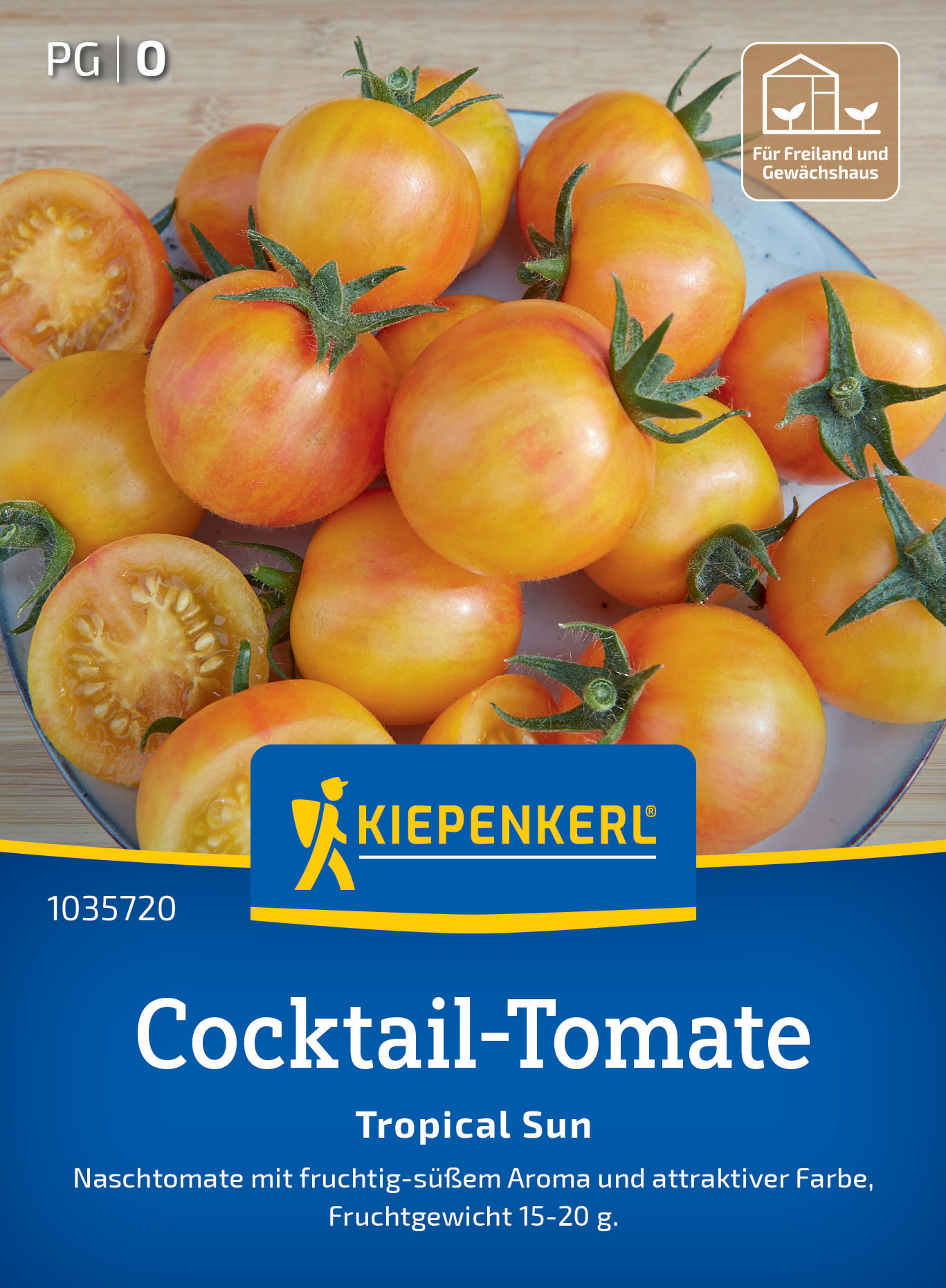 Cocktail-Tomate Tropical Sun, F1