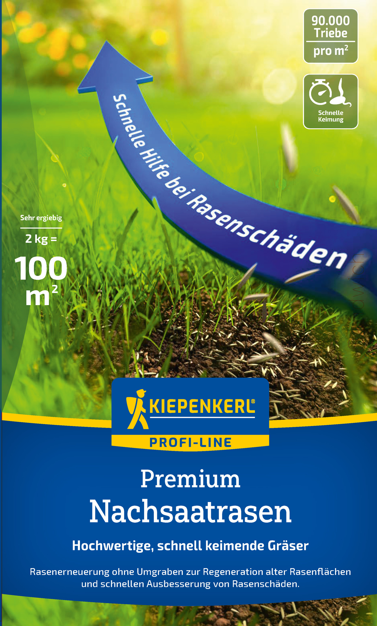 Profi-Line Premium Nachsaatrasen, 2 kg Profi-Line Premium Nachsaatrasen, 2 kg