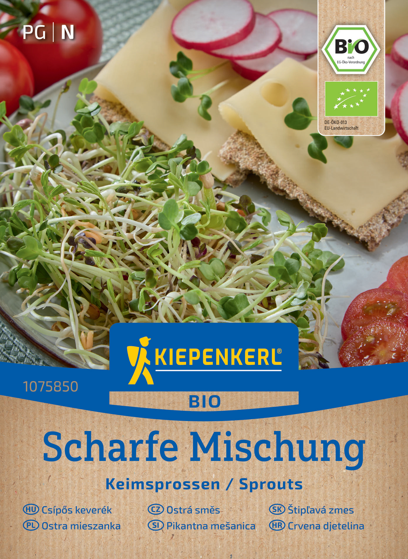 BIO Keimsprossen Scharfe Mischung