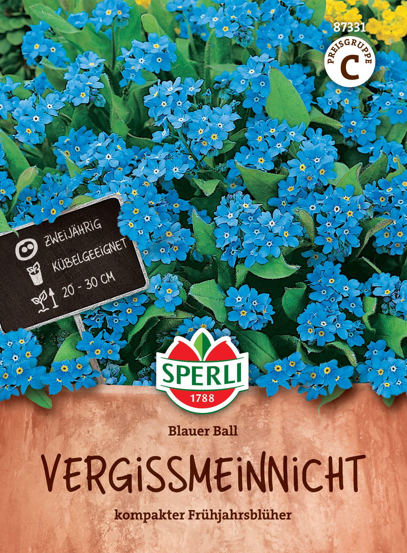 Vergissmeinnicht Blauer Ball Vergissmeinnicht Blauer Ball