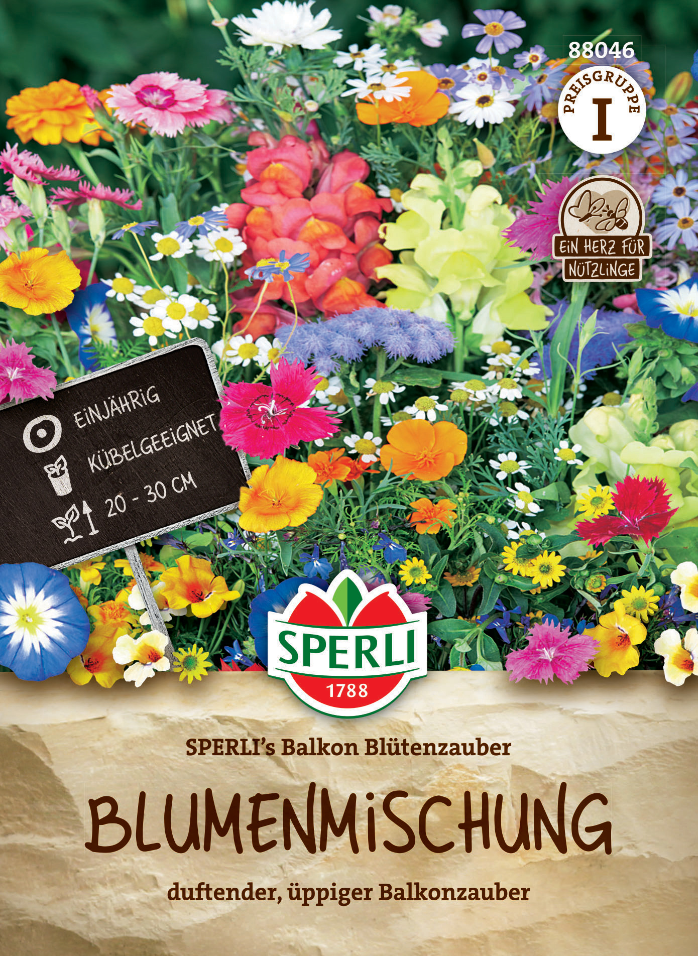 Blumenmischung SPERLI's Balkon Blütenzauber Blumenmischung SPERLI's Balkon Blütenzauber