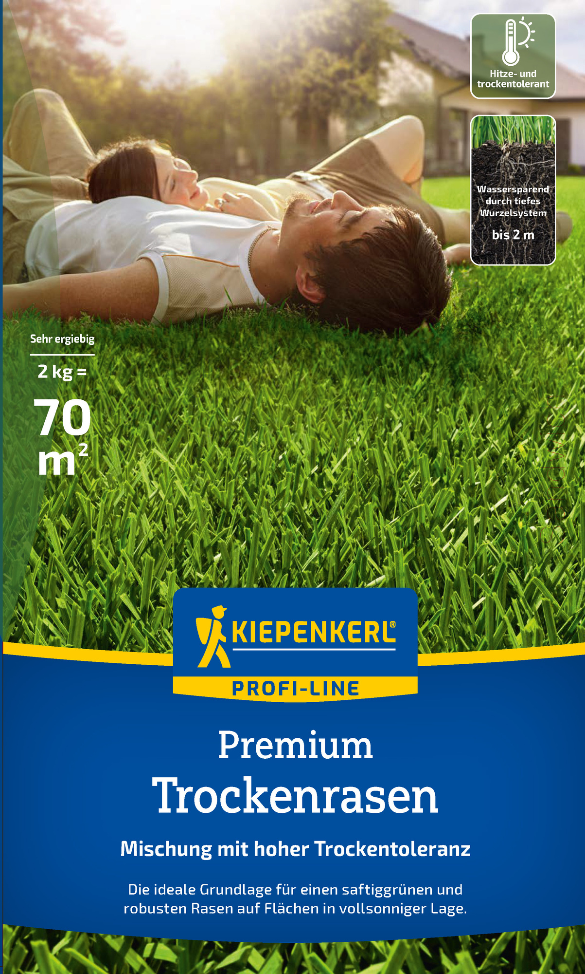 Profi-Line Premium Trockenrasen, 2 kg Profi-Line Premium Trockenrasen, 2 kg