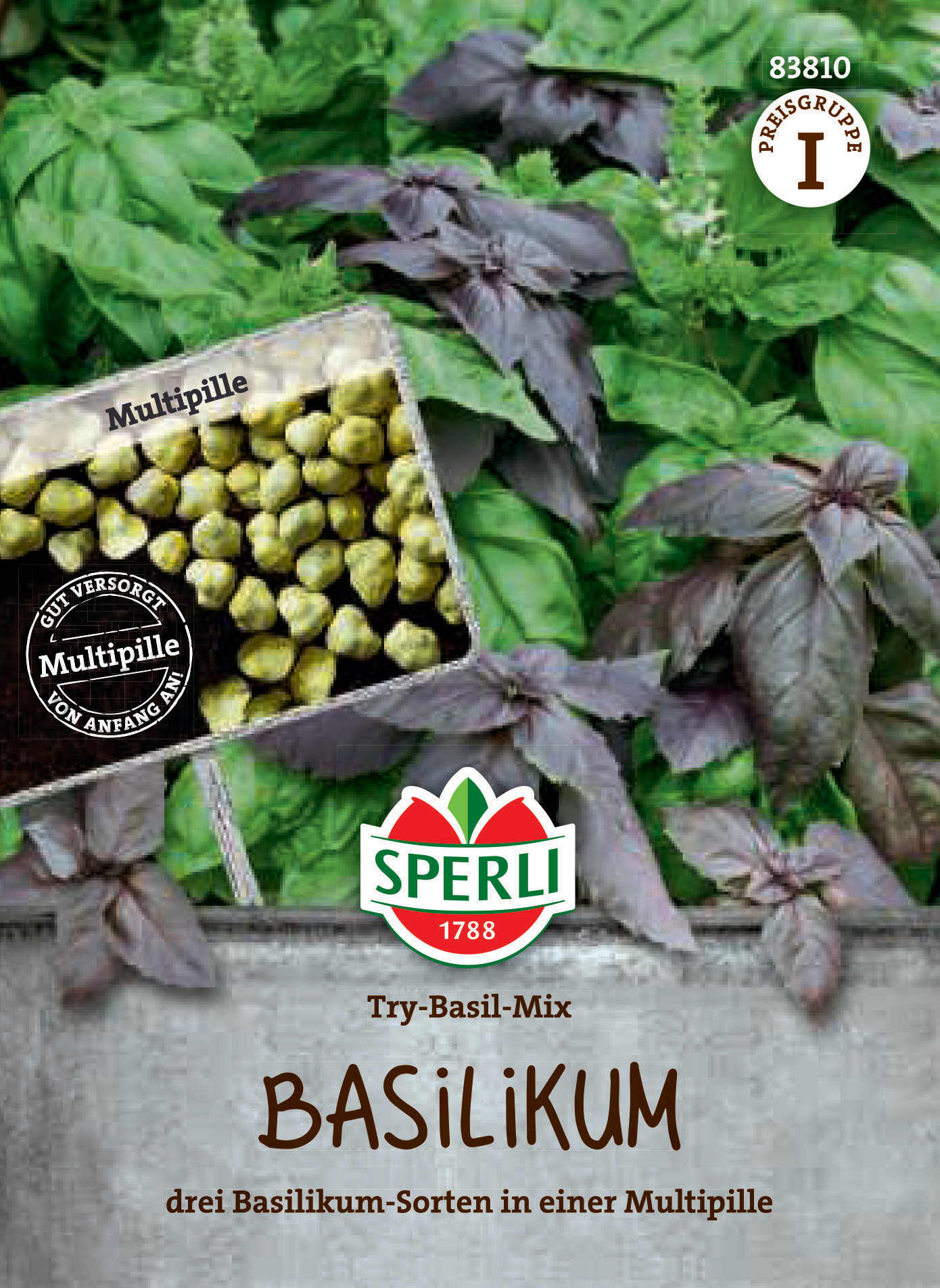 Basilikum Try-Basil-Mix Basilikum Try-Basil-Mix