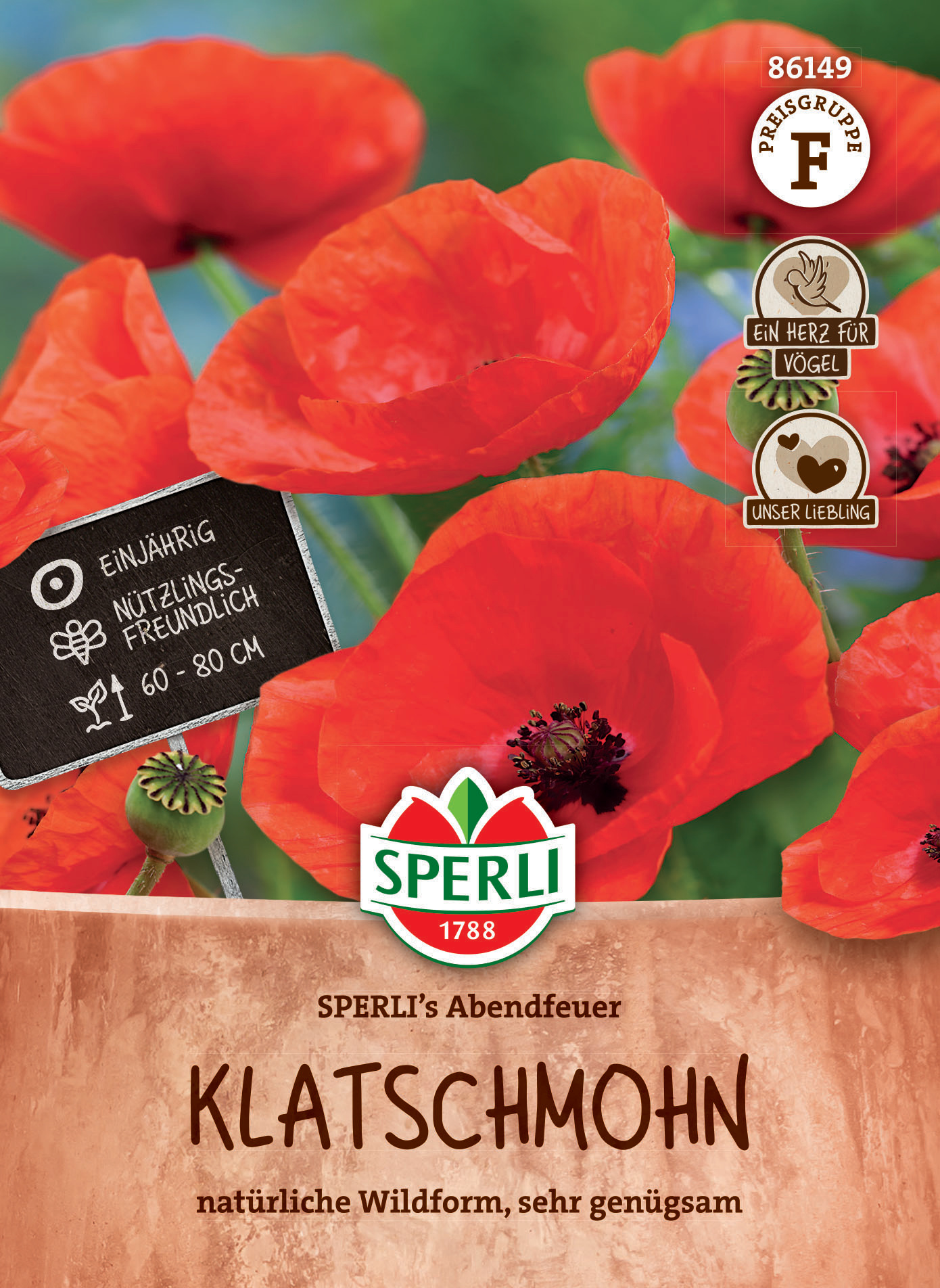 Klatschmohn SPERLI's Abendfeuer Klatschmohn SPERLI's Abendfeuer
