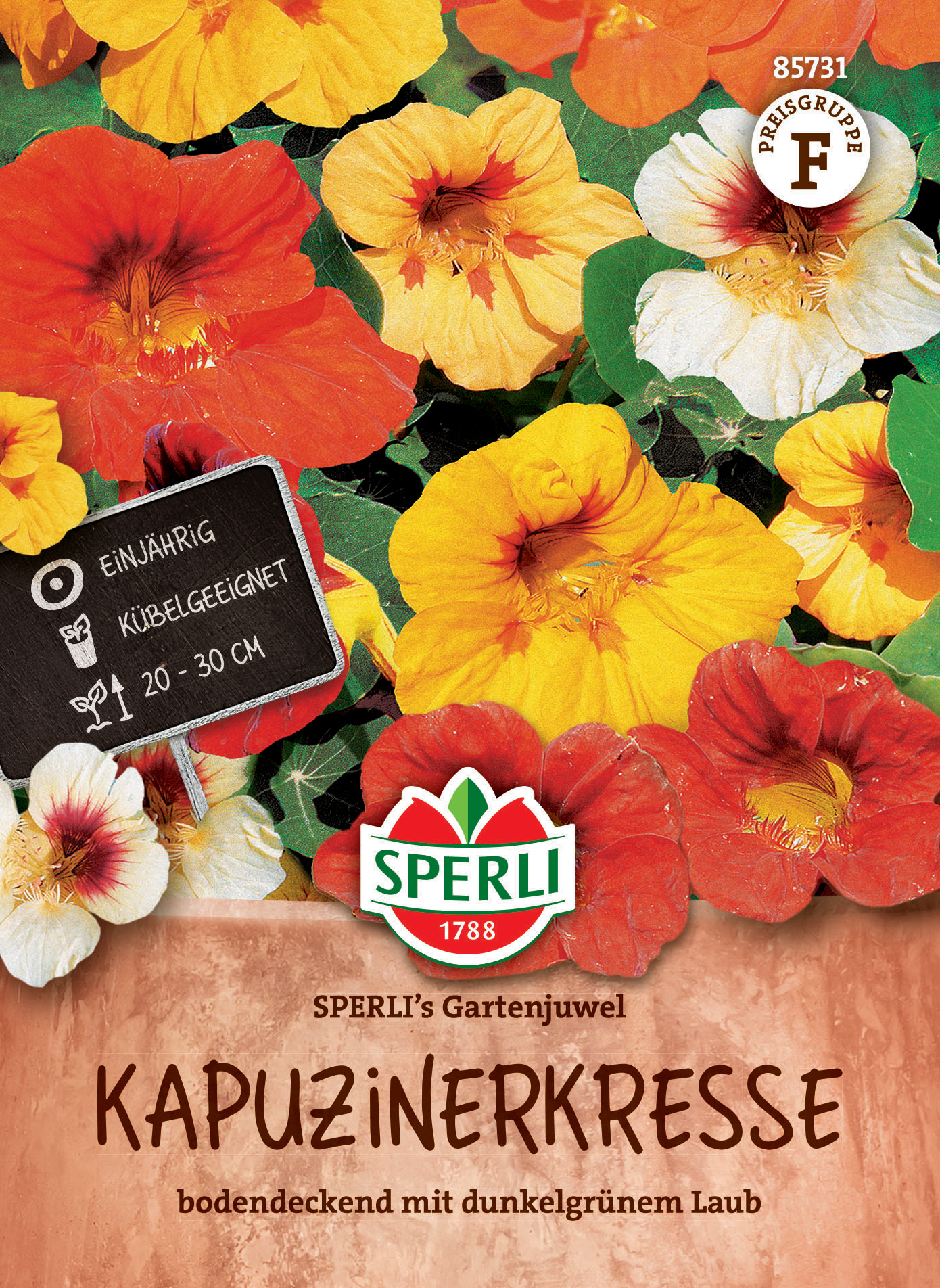 Kapuzinerkresse SPERLI's Gartenjuwel Kapuzinerkresse SPERLI's Gartenjuwel