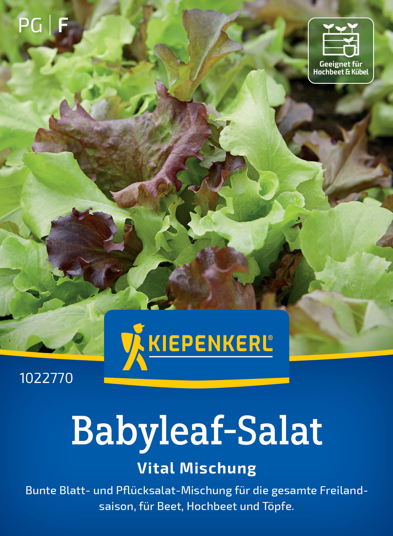 Babyleaf-Salat Vital Mischung