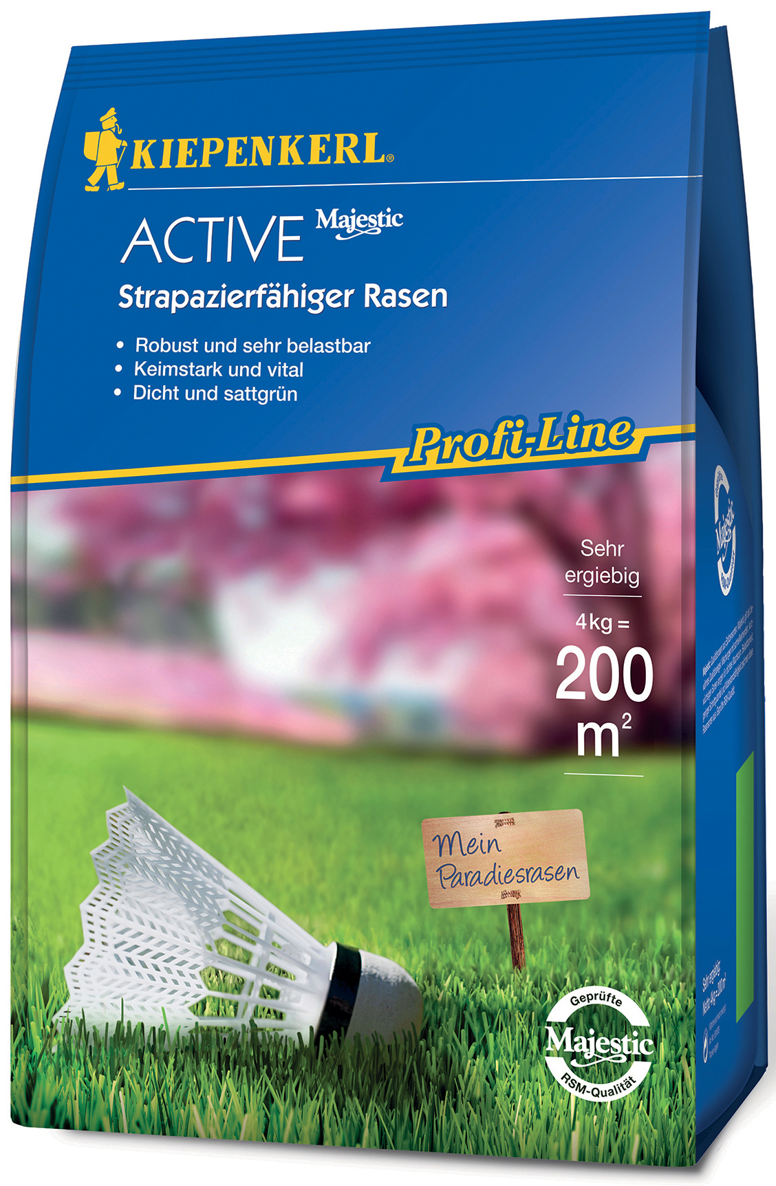 Profi-Line Active Strapazierfähiger Rasen, 4 kg Profi-Line Active Strapazierfähiger Rasen, 4 kg