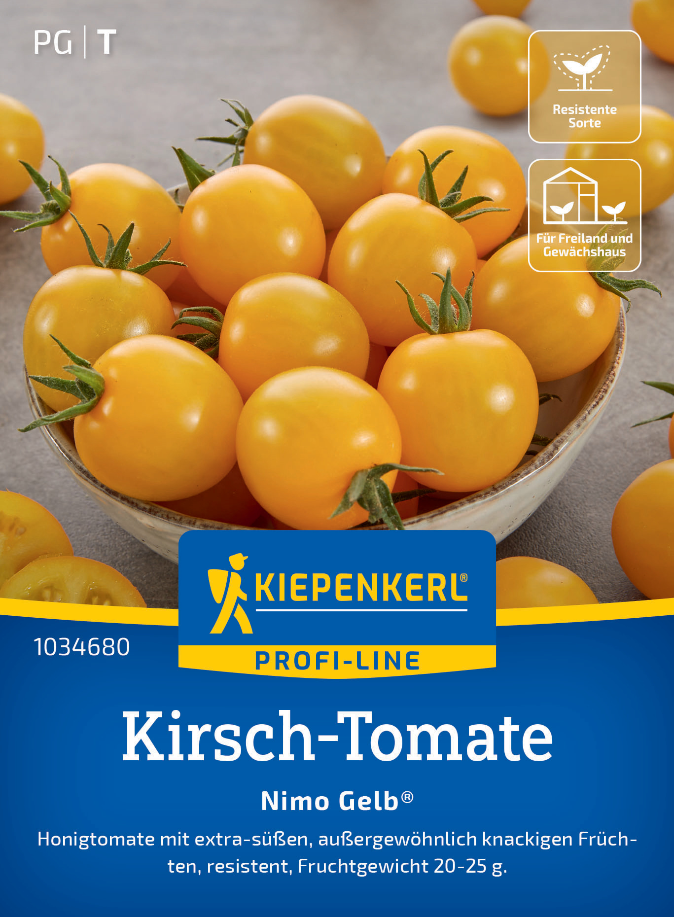 Kirsch-Tomate Nimo Gelb®, F1
