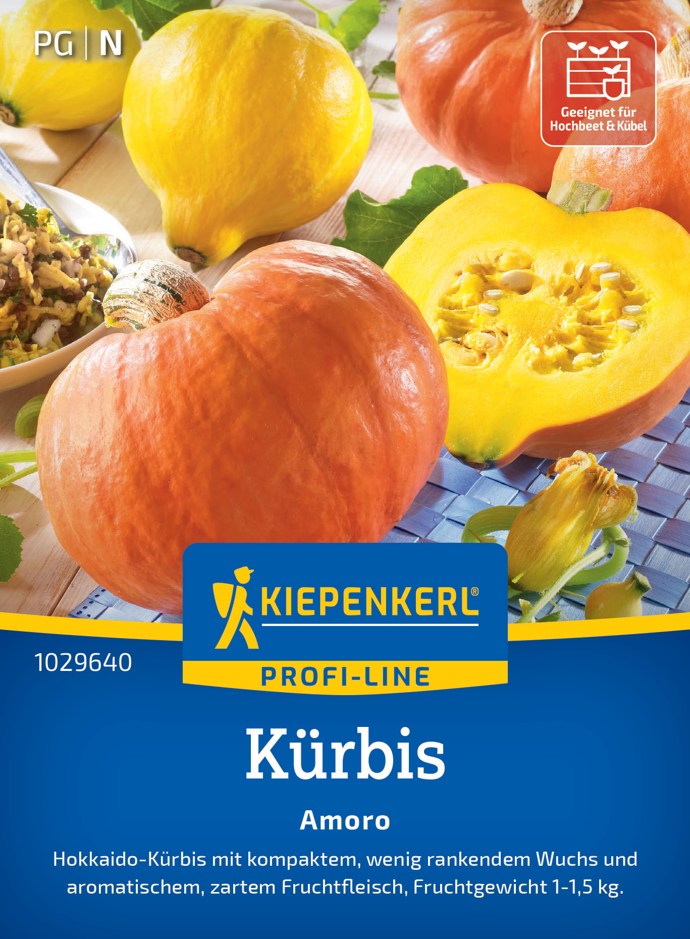 Kürbis Amoro, F1 Kürbis Amoro, F1