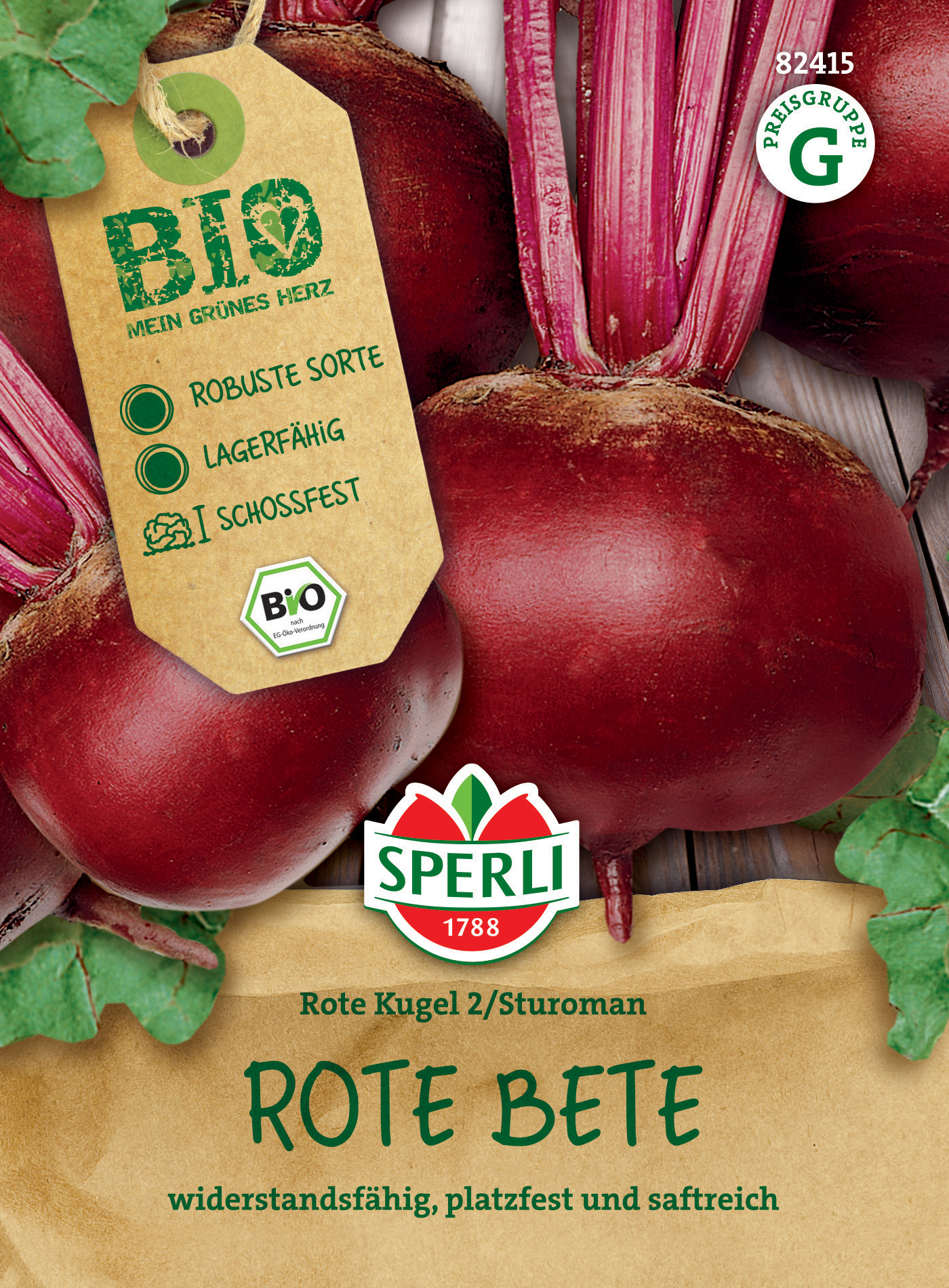 BIO Rote Bete Rote Kugel 2/Sturoman BIO Rote Bete Rote Kugel 2/Sturoman