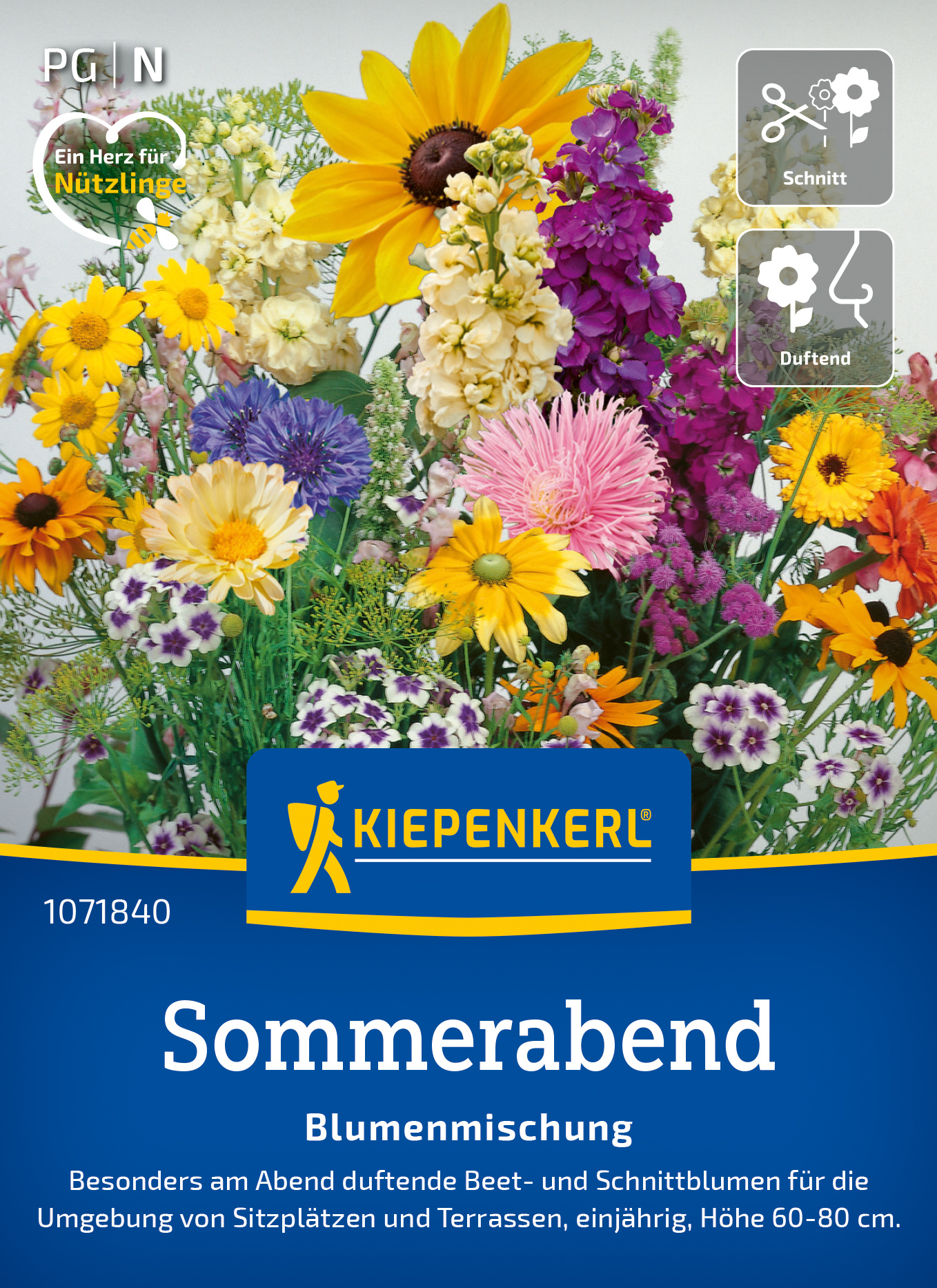 Blumenmischung Sommerabend
