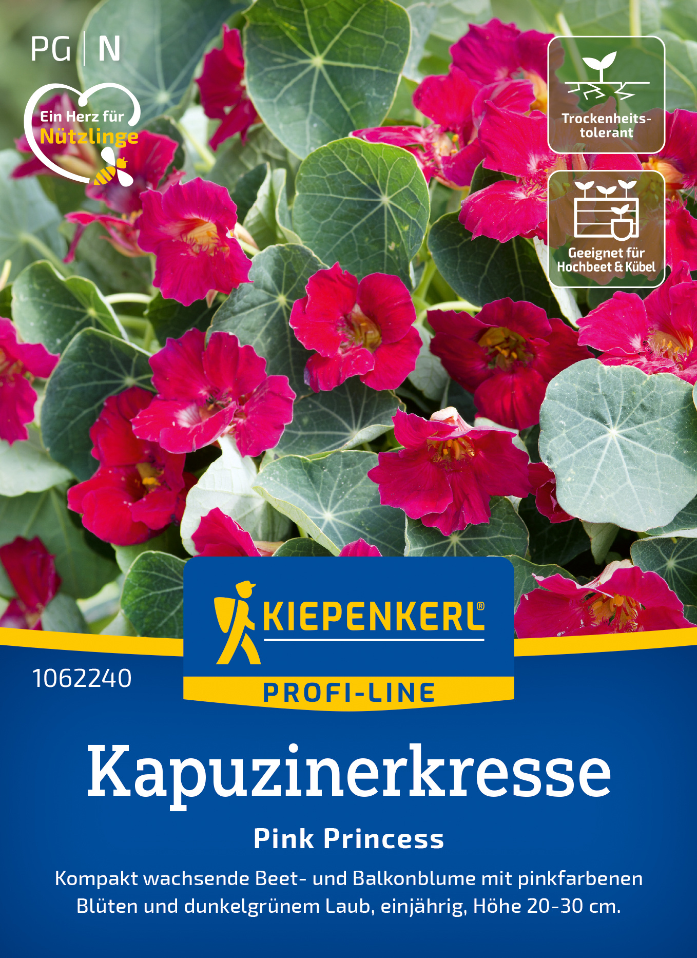 Kapuzinerkresse Pink Princess