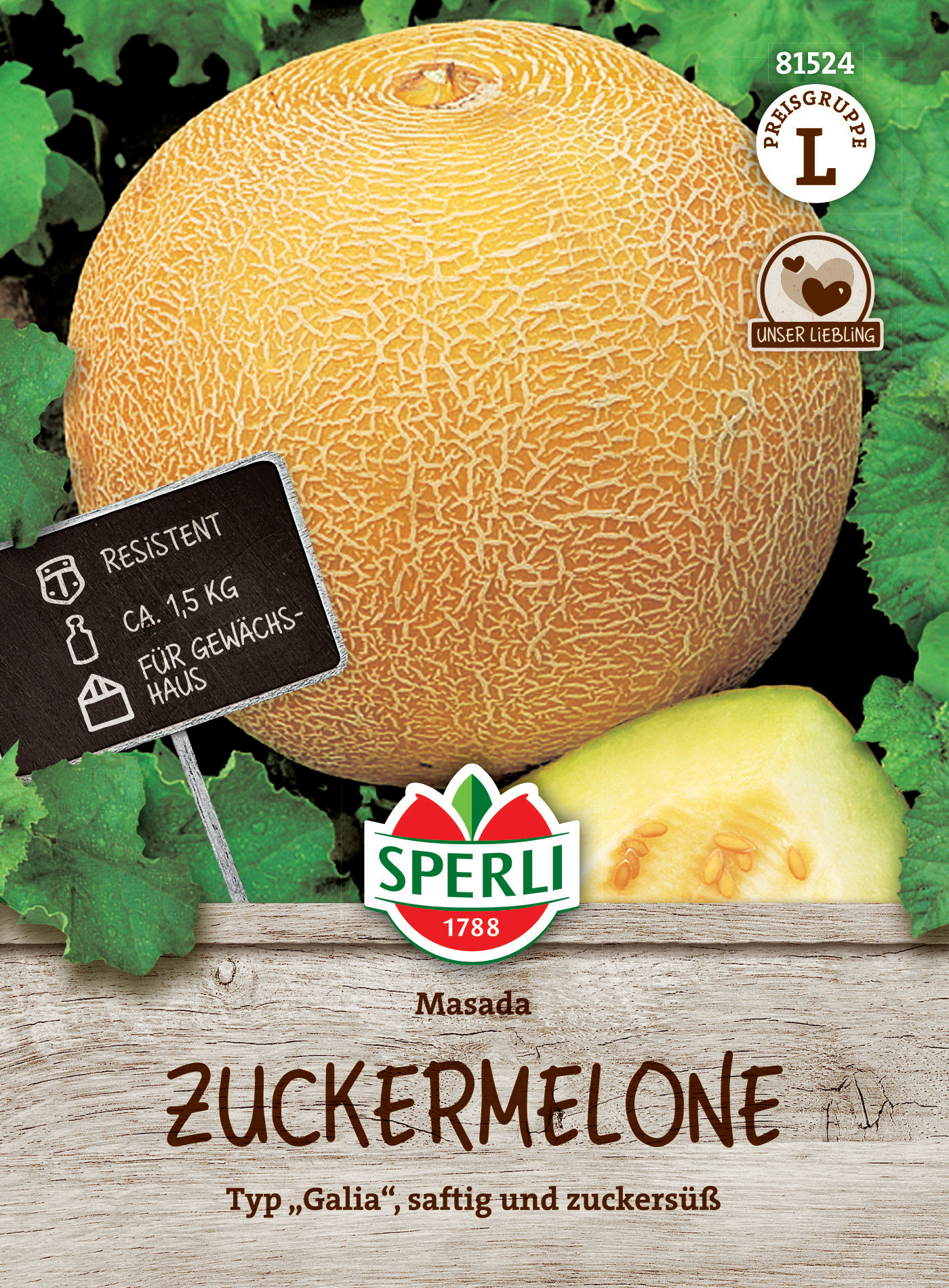 Zuckermelone Masada, F1 Zuckermelone Masada, F1