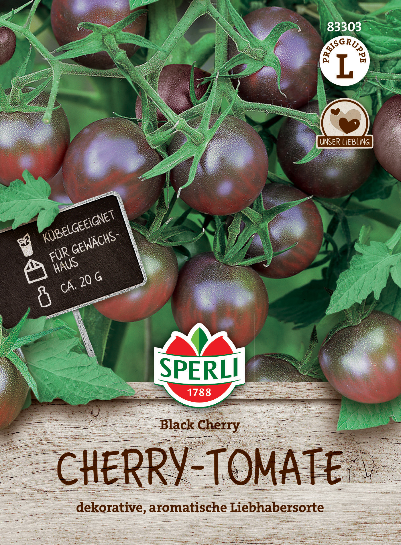 Cherry-Tomate Black Cherry Cherry-Tomate Black Cherry