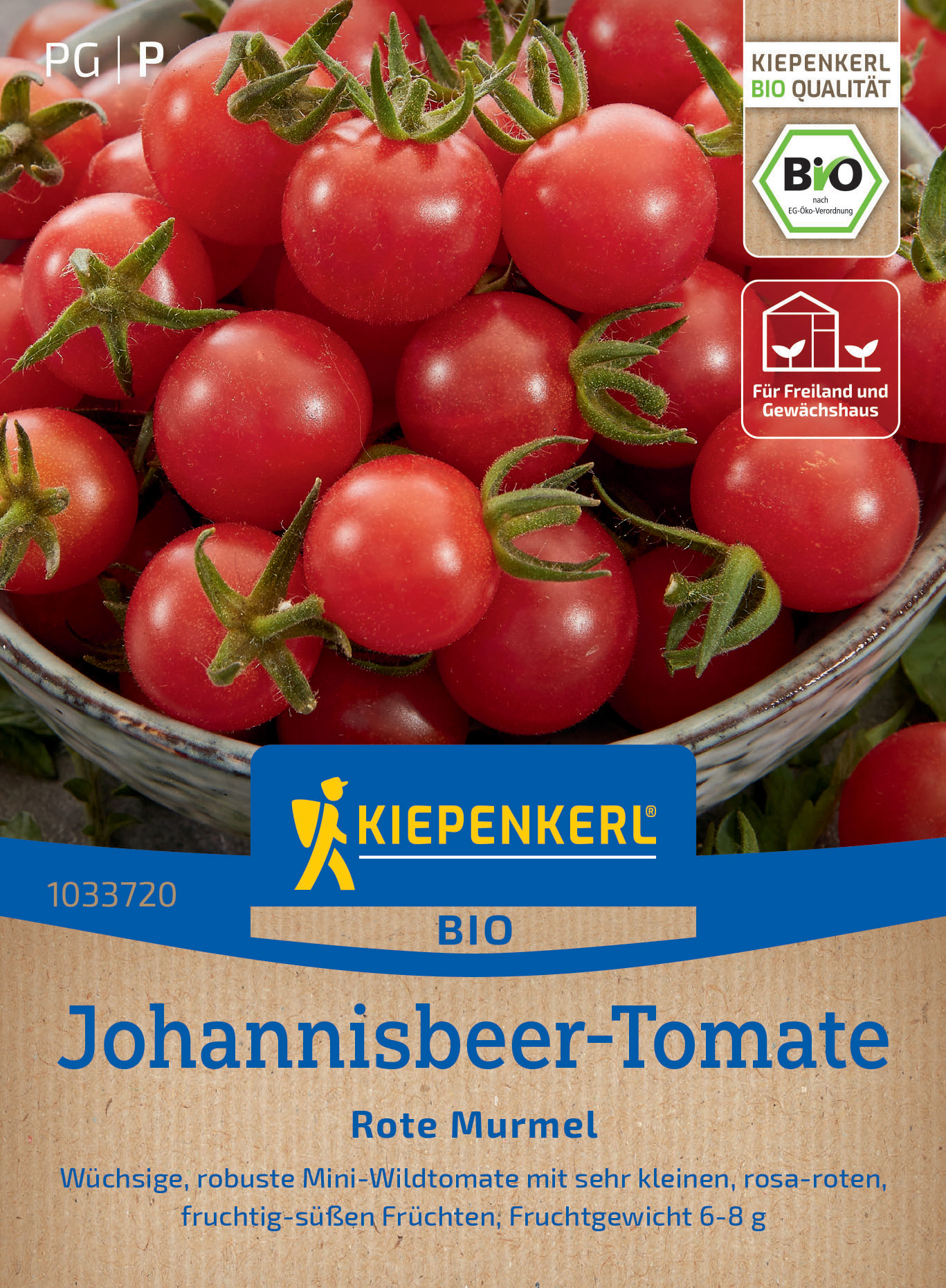 BIO Johannisbeer-Tomate Rote Murmel