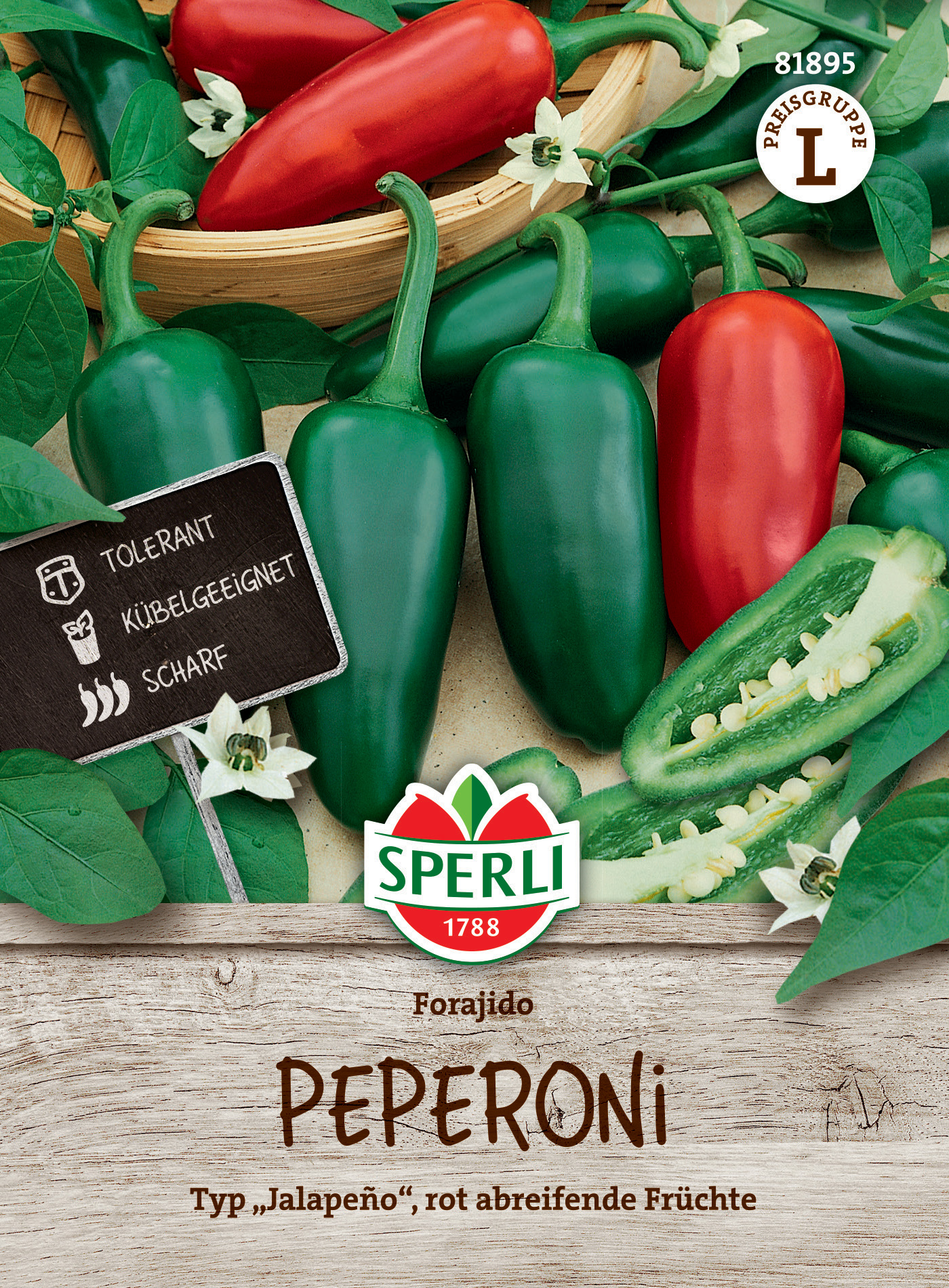 Peperoni Forajido, F1 Peperoni Forajido, F1
