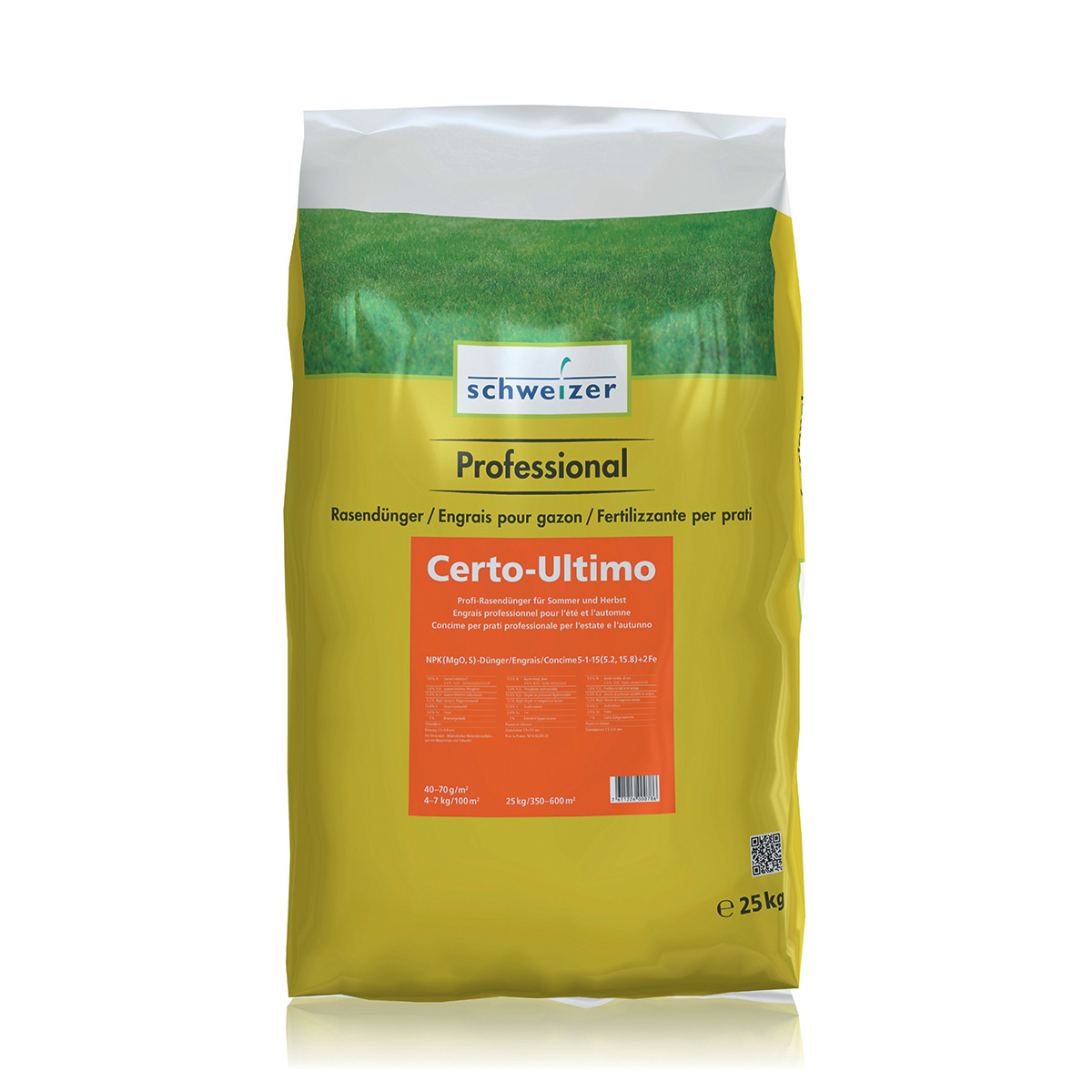 Certo-Ultimo NPK 5-1-15 + 5,2 MgO + 2 Fe + Braunalgenkalk, 25 kg