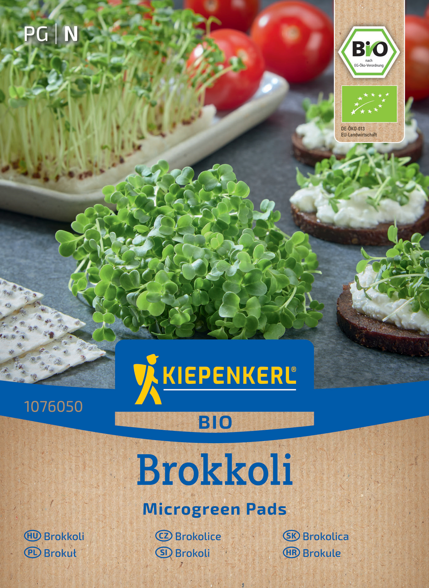 BIO Microgreen Garden Pads Brokkoli BIO Microgreen Garden Pads Brokkoli