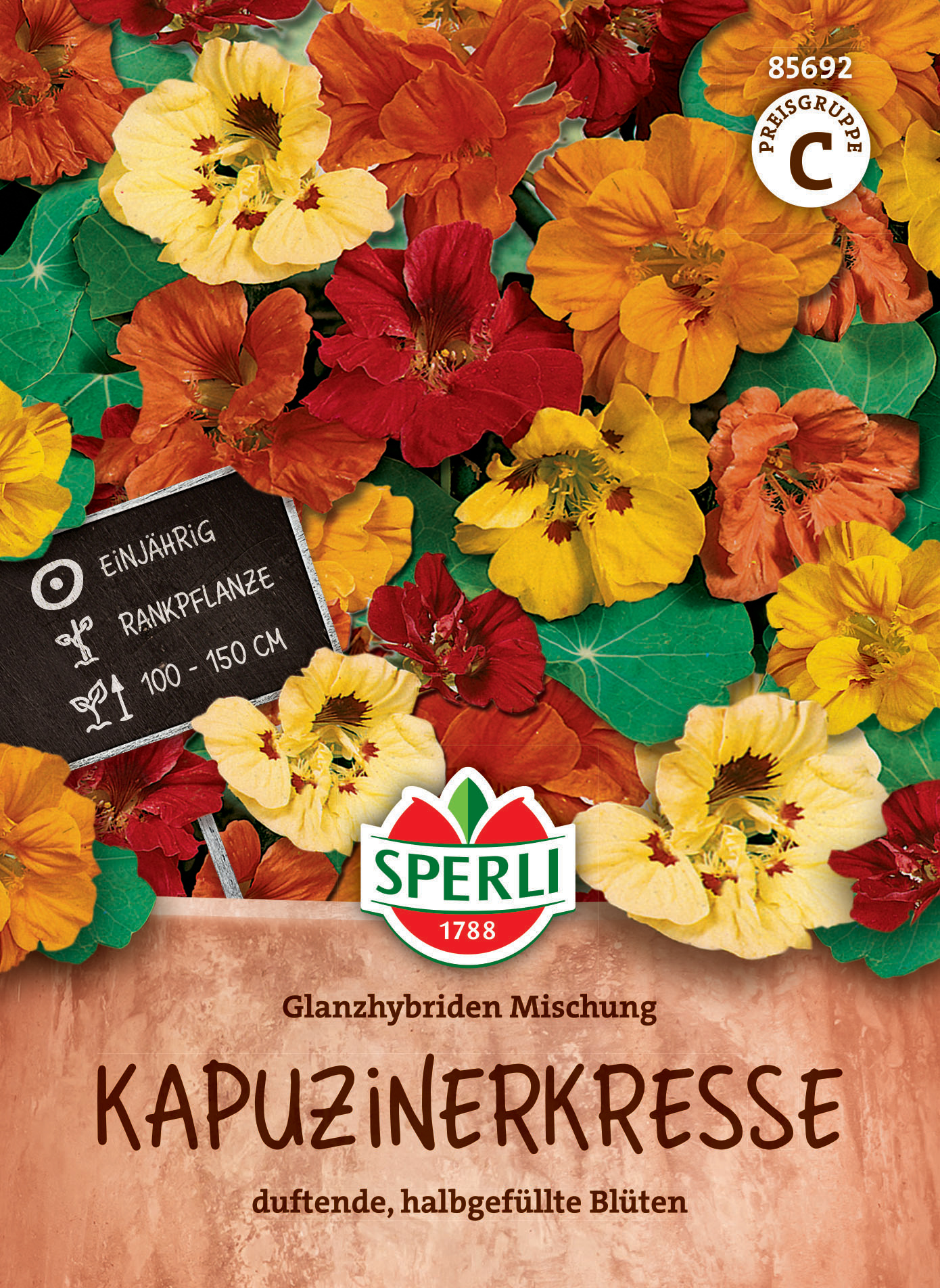 Kapuzinerkresse Glanzhybriden Mischung Kapuzinerkresse Glanzhybriden Mischung