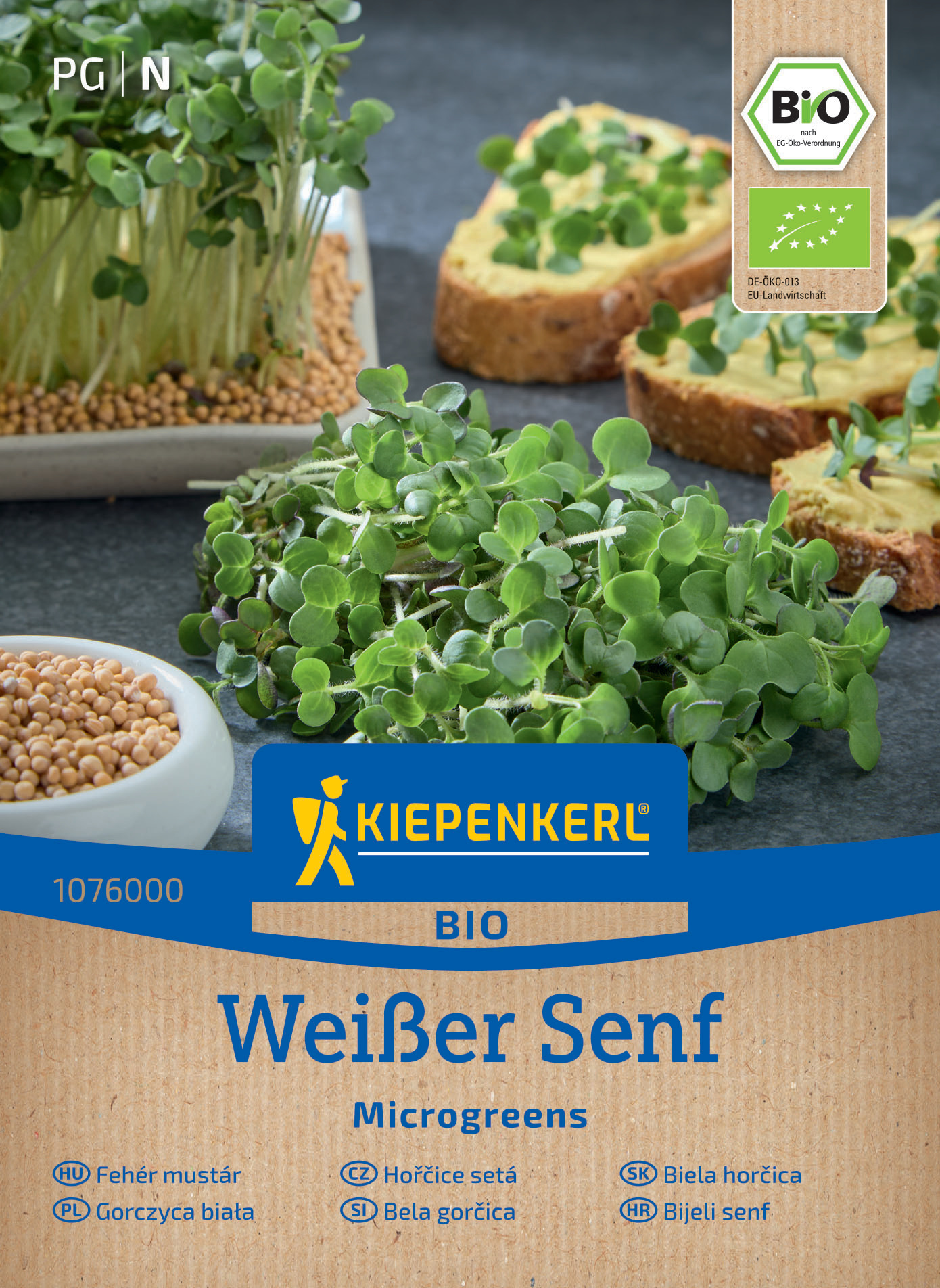 BIO Microgreens Weißer Senf BIO Microgreens Weißer Senf
