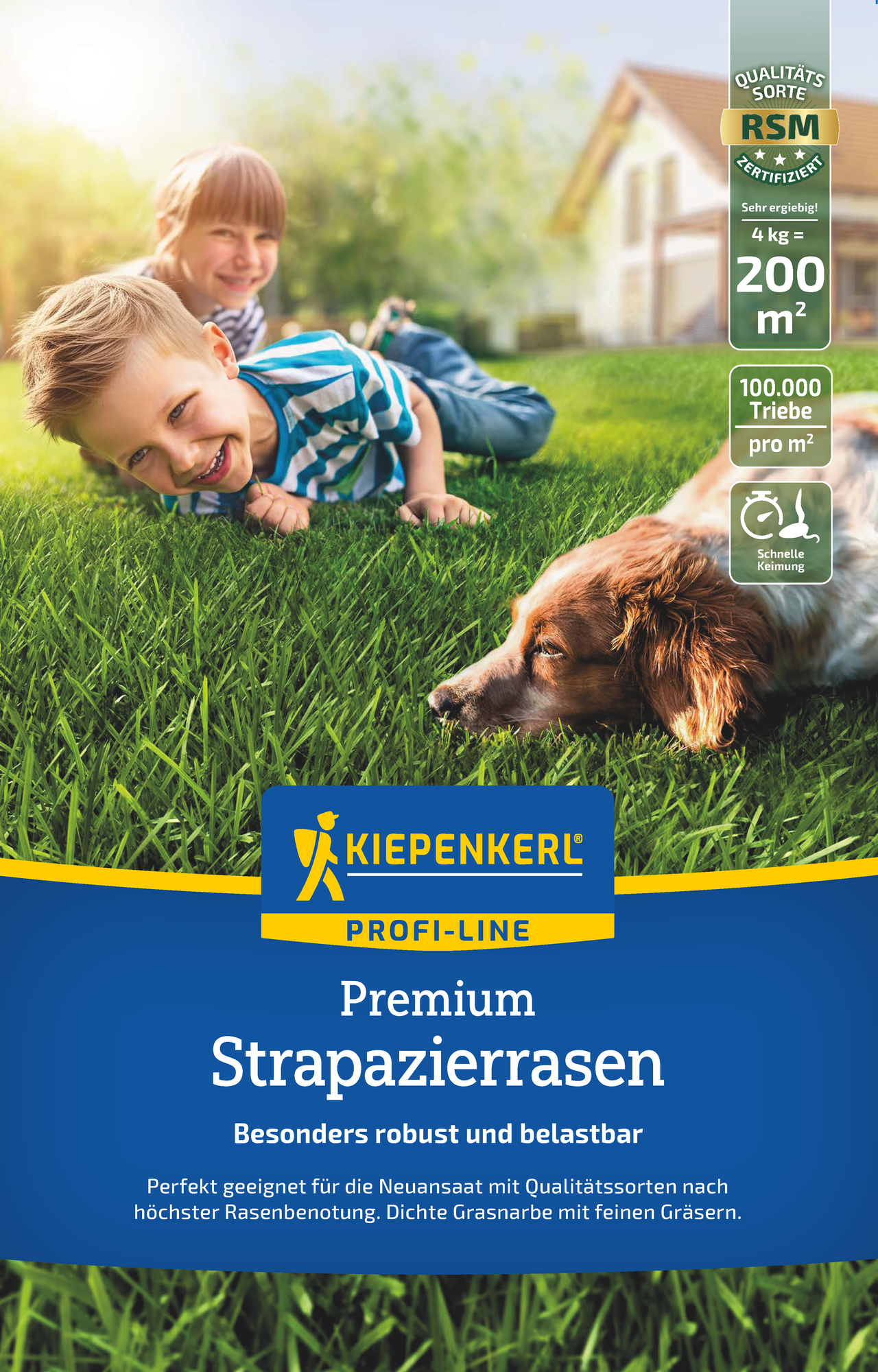 Profi-Line Premium Strapazierrasen, 4 kg Profi-Line Premium Strapazierrasen, 4 kg