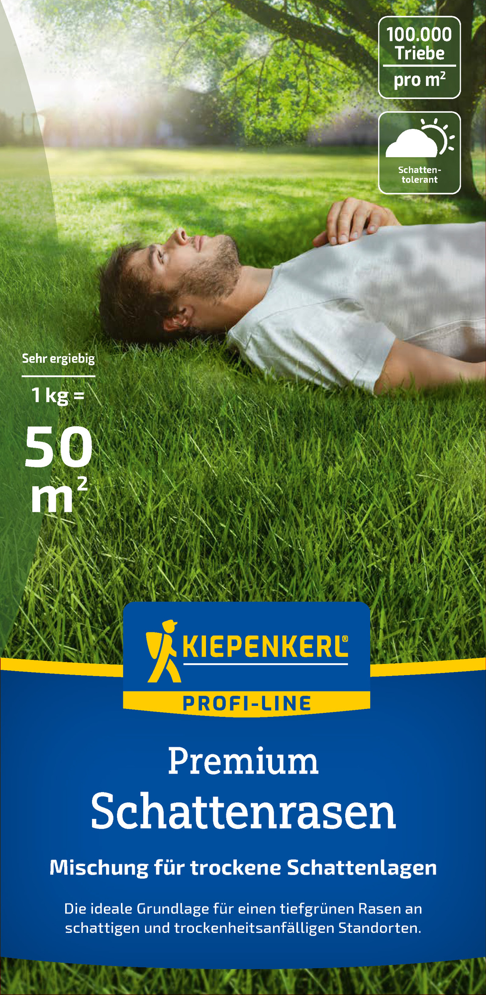 Profi-Line Premium Schattenrasen für Trockenlagen, 1 kg