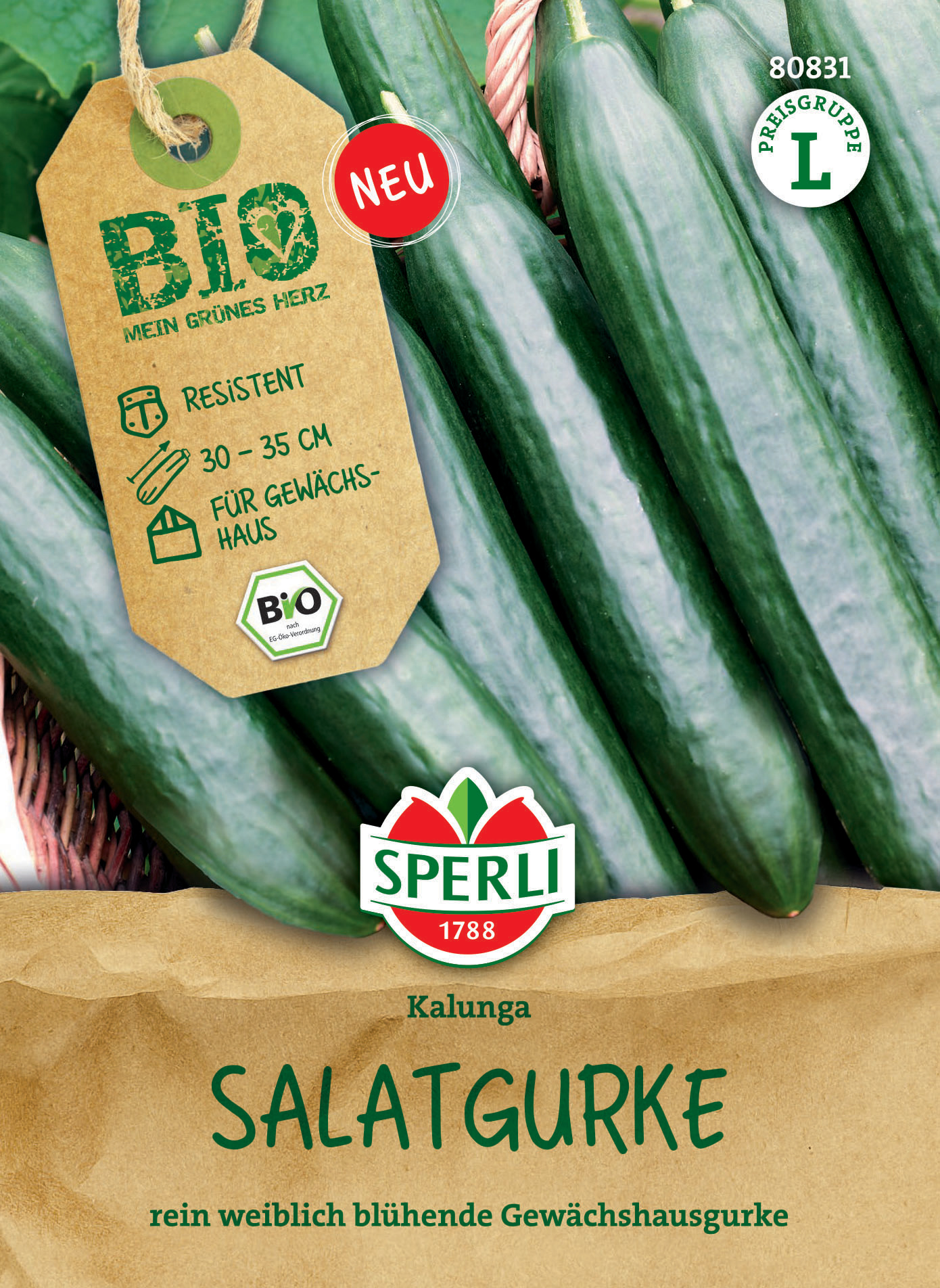 BIO Salatgurke Kalunga, F1