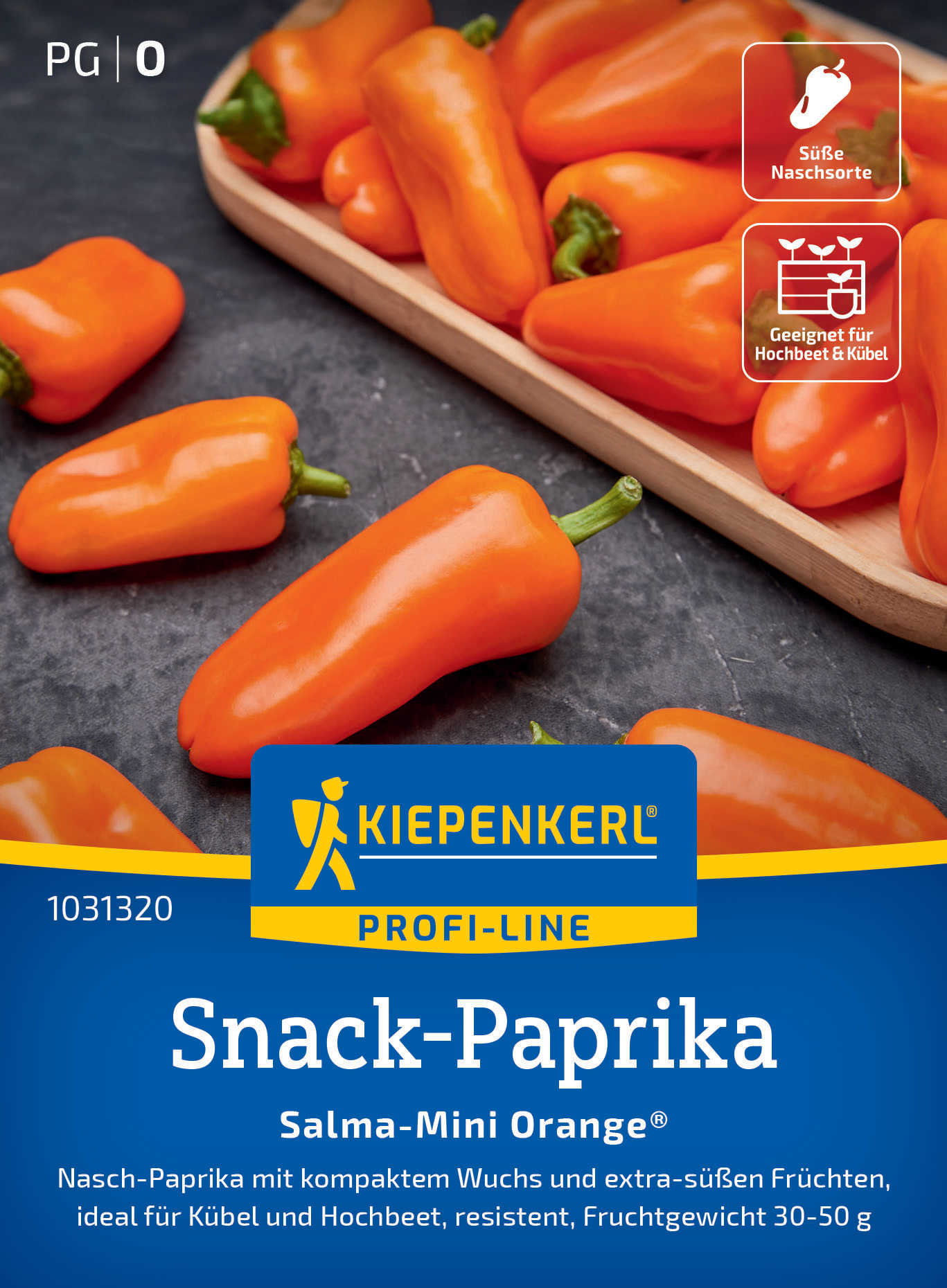 Paprika Salma-Mini Orange®, F1 Paprika Salma-Mini Orange®, F1