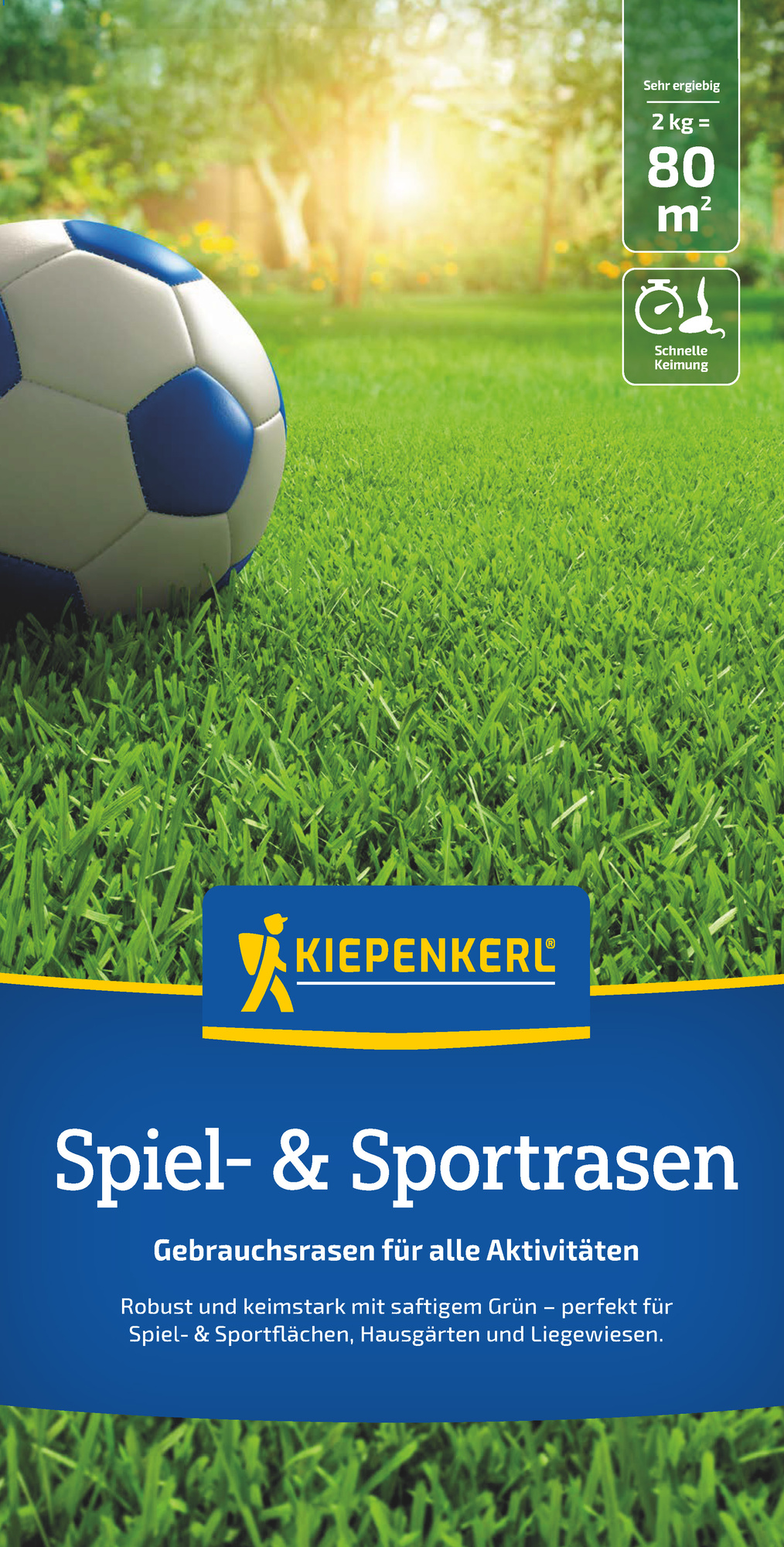 Kiepenkerl Spiel- und Sportrasen, 2 kg