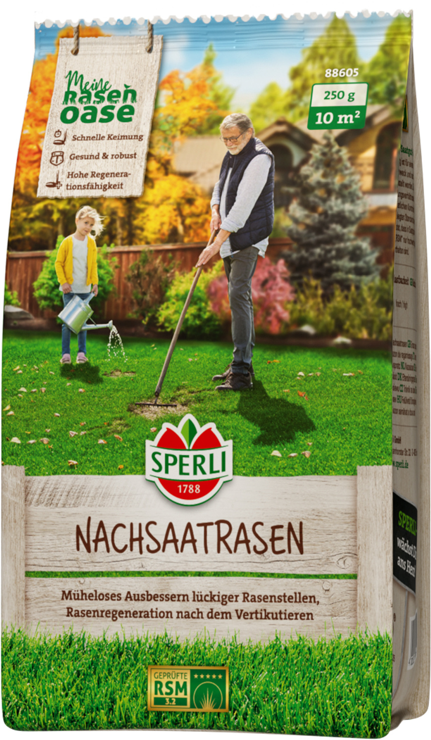 SPERLI's Nachsaatrasen, 0,25 kg SPERLI's Nachsaatrasen, 0,25 kg