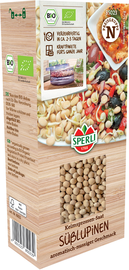 BIO Keimsprossen Süßlupine