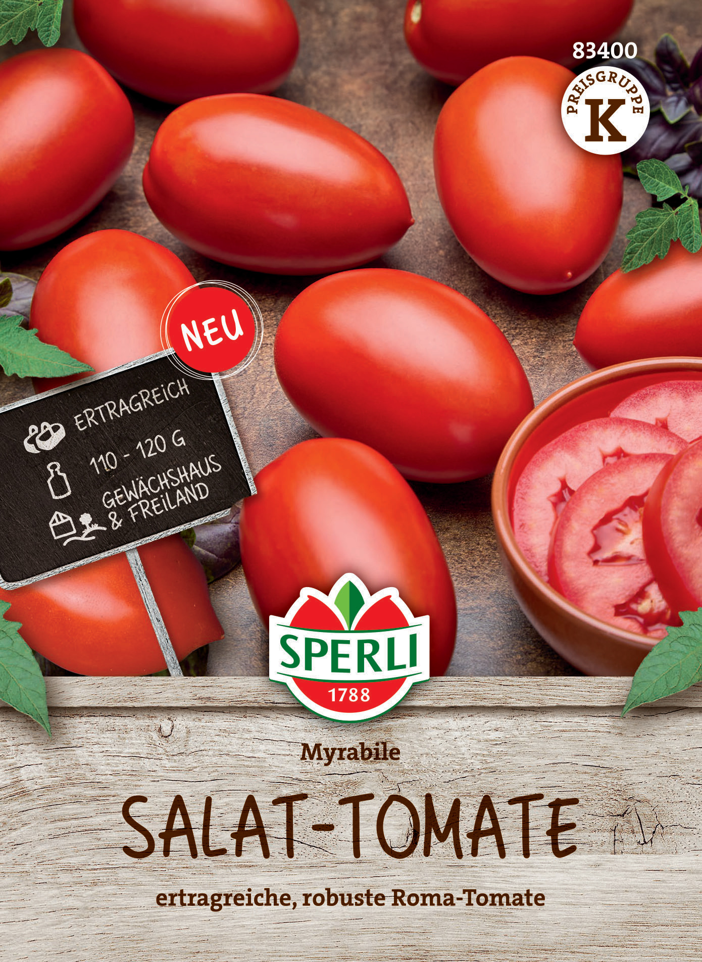 Salat-Tomate Myrabile, F1
