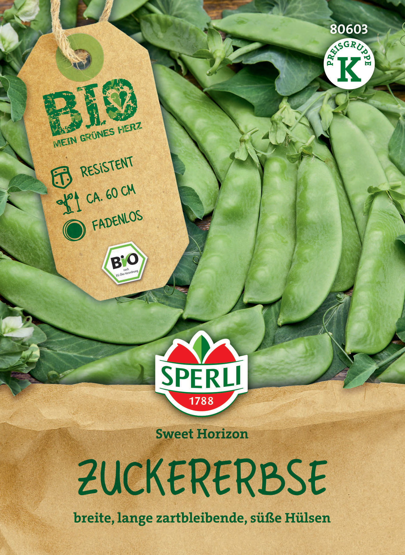 BIO Zuckererbse Sweet Horizon BIO Zuckererbse Sweet Horizon