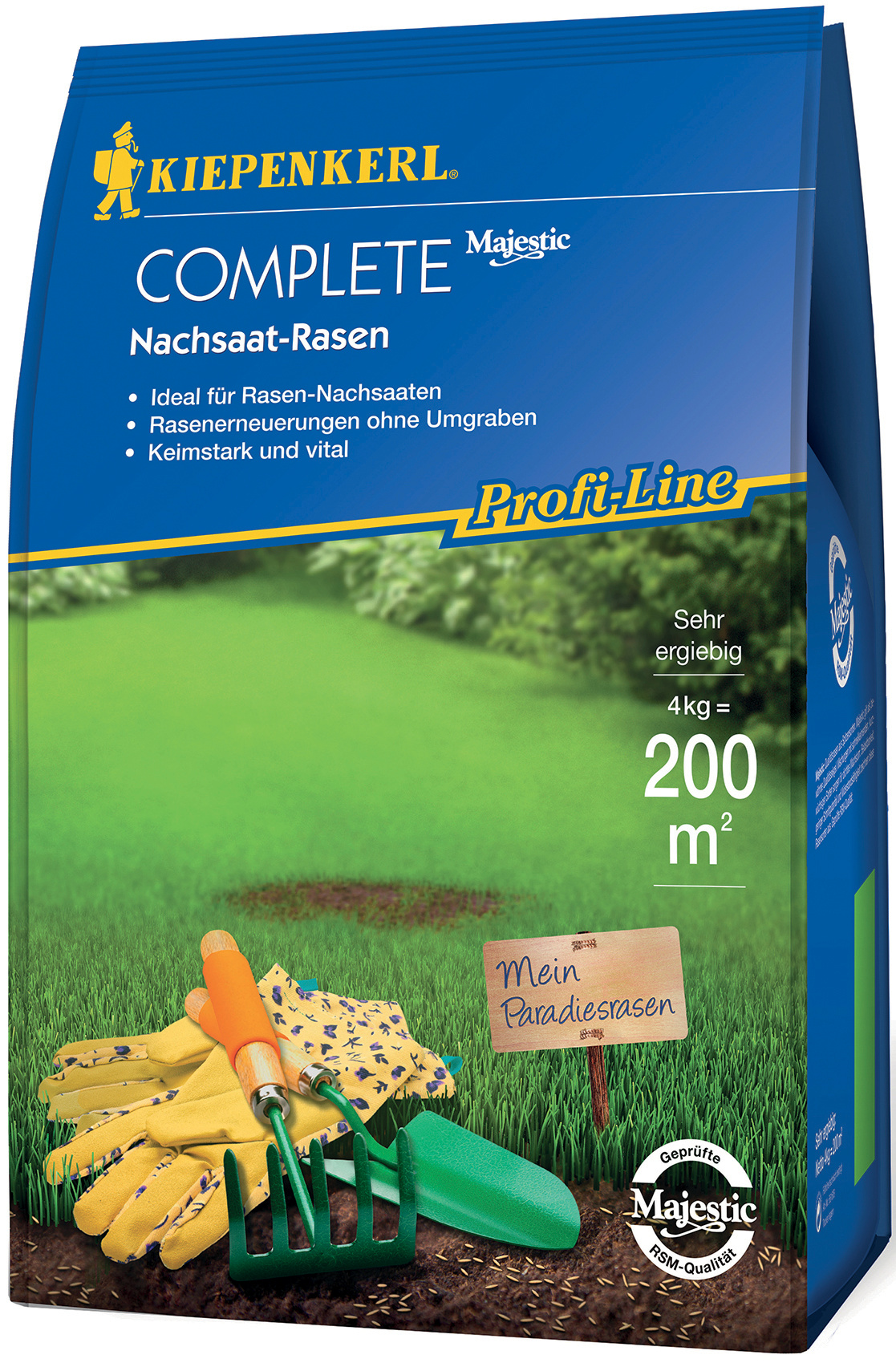 Profi-Line Complete Nachsaat-Rasen, 4 kg Profi-Line Complete Nachsaat-Rasen, 4 kg