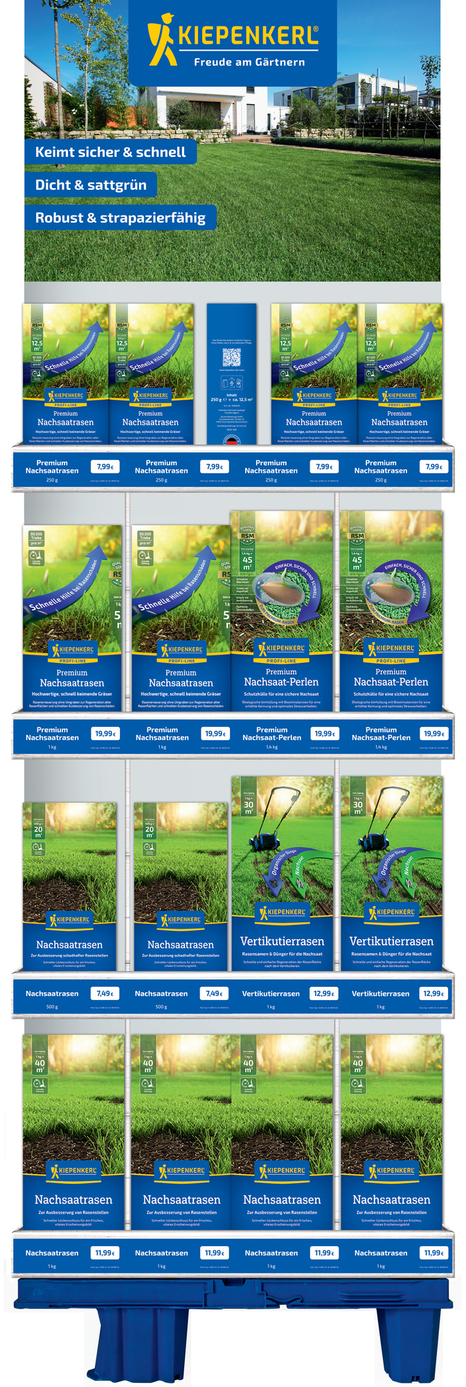 2026 - Frühjahr - Kiepenkerl Basis/Premium Nachsaat Frühjahr