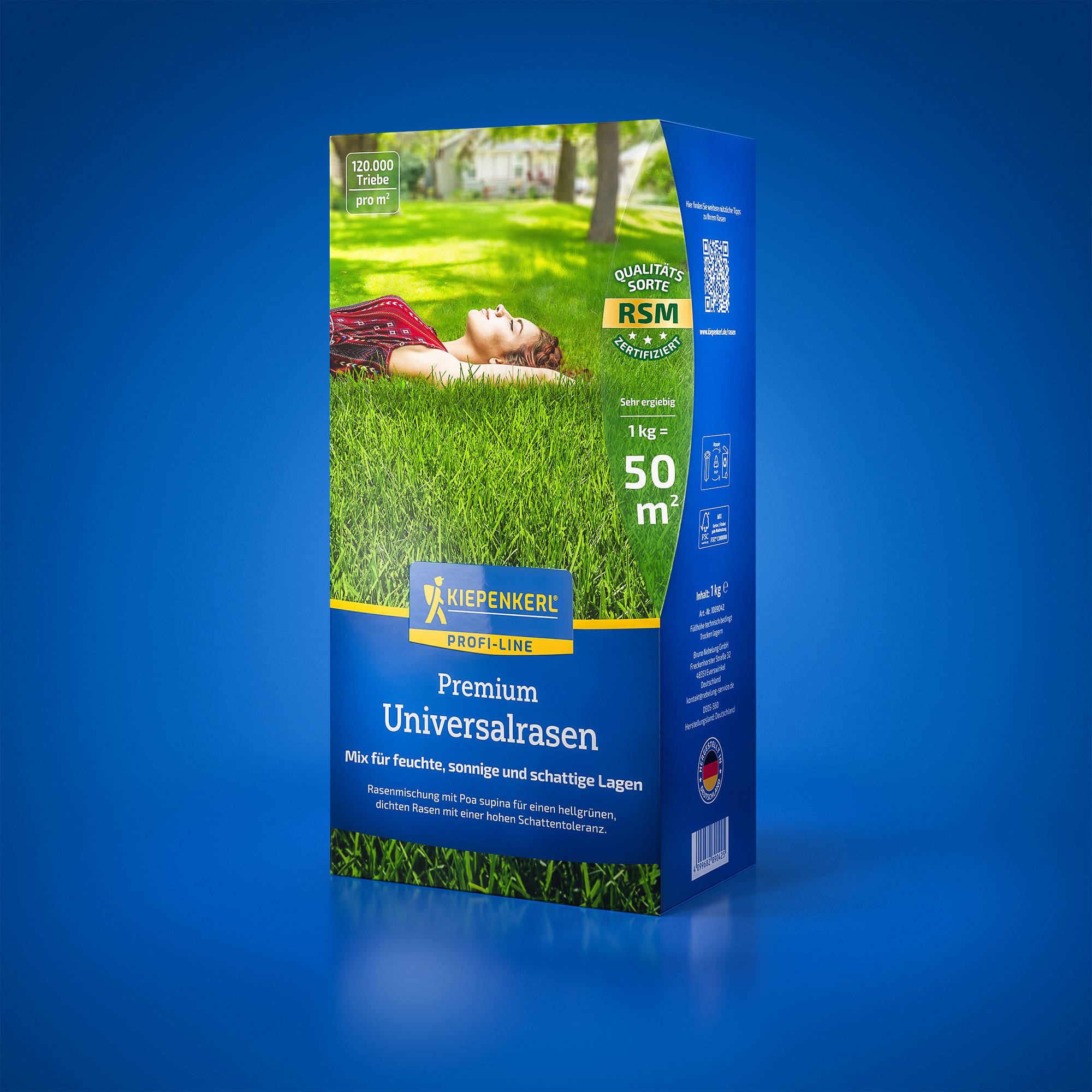 Profi-Line Premium Universalrasen mit Poa supina, 1 kg