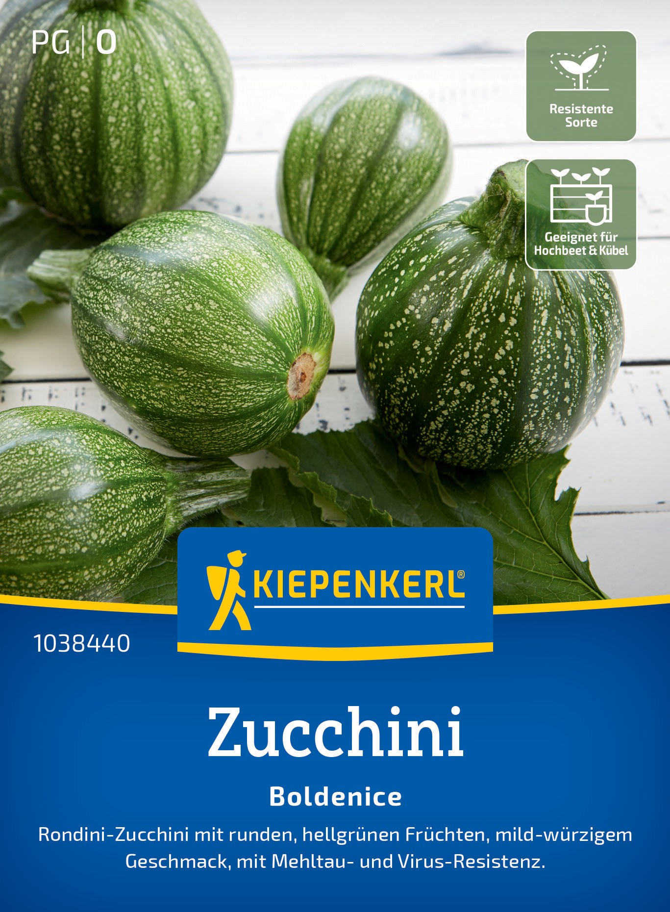 Zucchini Boldenice, F1
