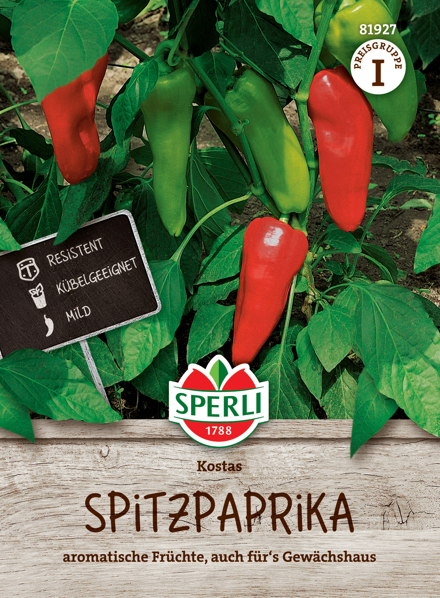 Spitzpaprika Kostas, F1 Spitzpaprika Kostas, F1