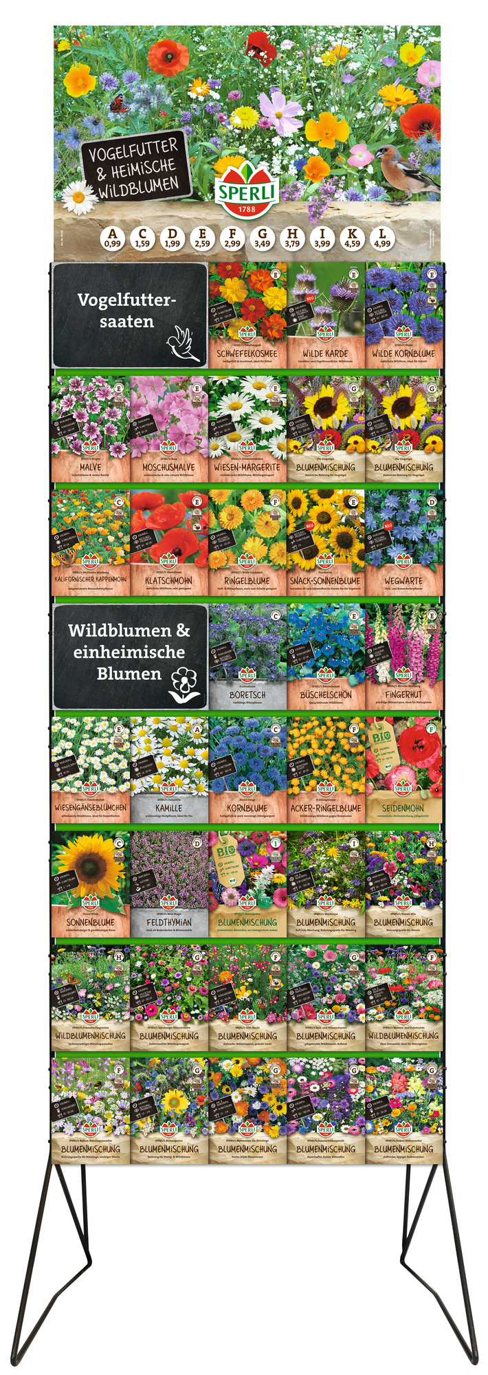 2026 - Frühjahr - Samenstände für Vögel / Wildblumen 2026 - Frühjahr - Samenstände für Vögel / Wildblumen