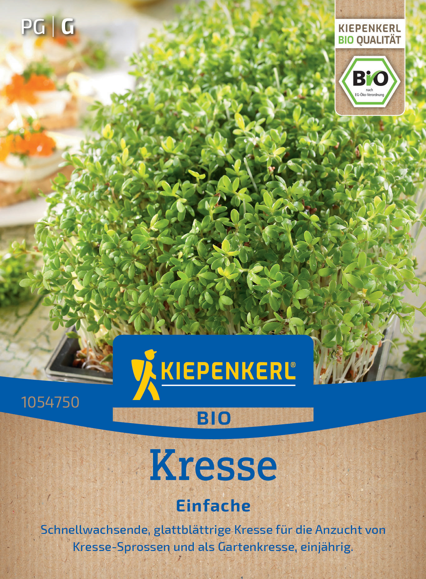 BIO Kresse Einfache BIO Kresse Einfache