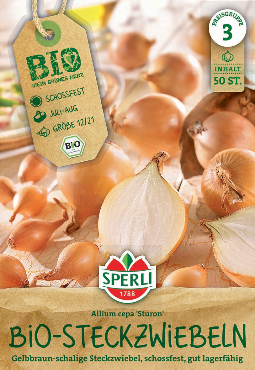 Gelbe BIO-Steckzwiebel Sturon Gelbe BIO-Steckzwiebel Sturon