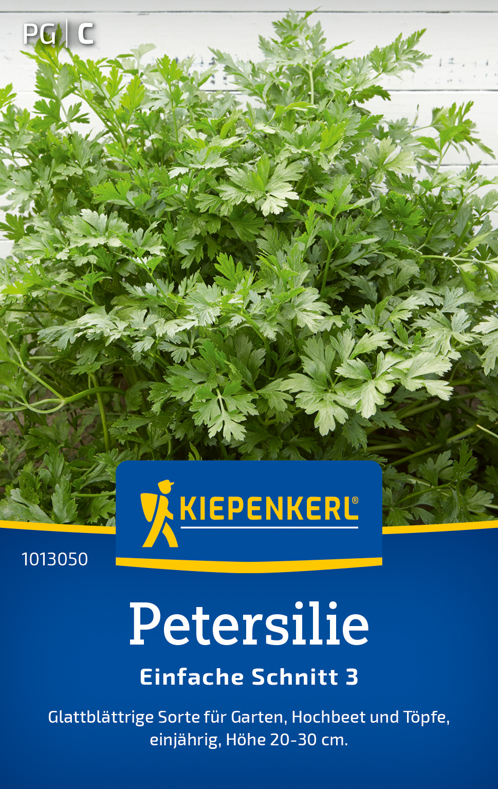 Petersilie Einfache Schnitt 3